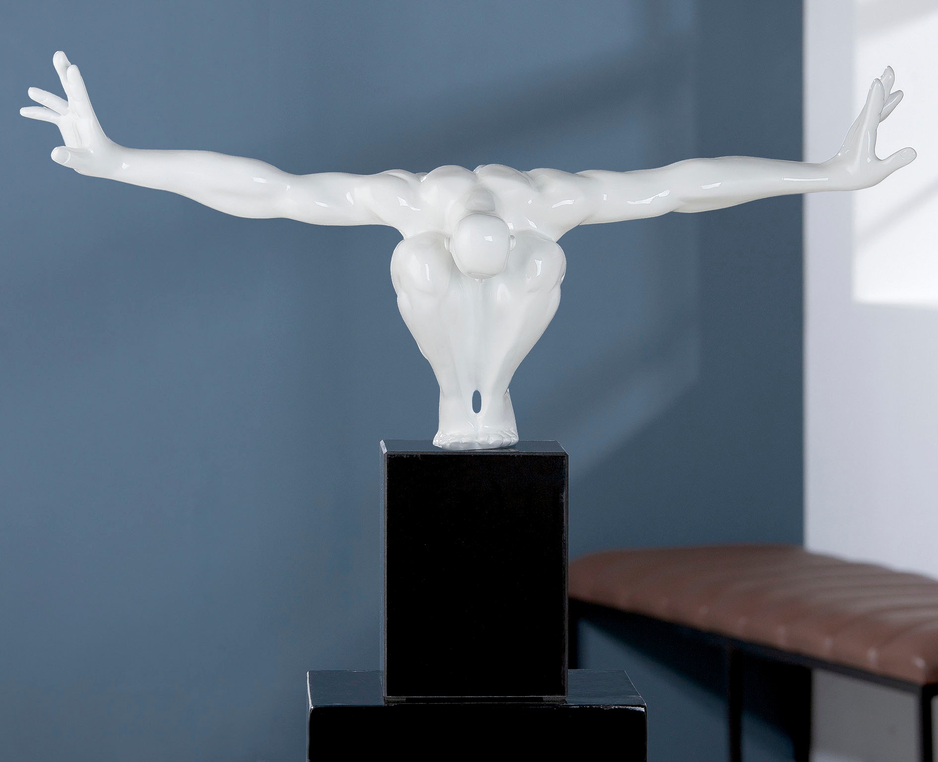 »Skulptur | Casablanca Gilde BAUR by Cliffhanger«, auf Marmorsäule bestellen Skulptur