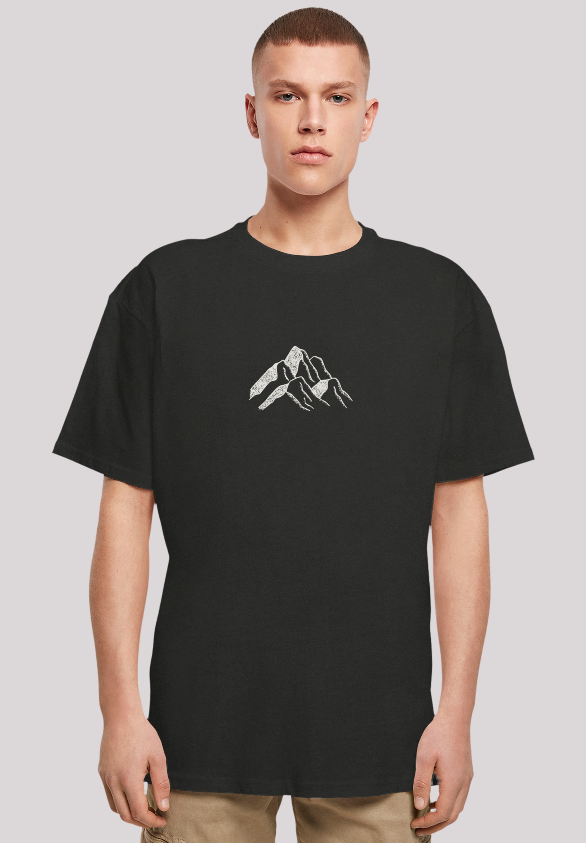 F4NT4STIC T-Shirt "PLUS SIZE Mountain Berge", Print günstig online kaufen