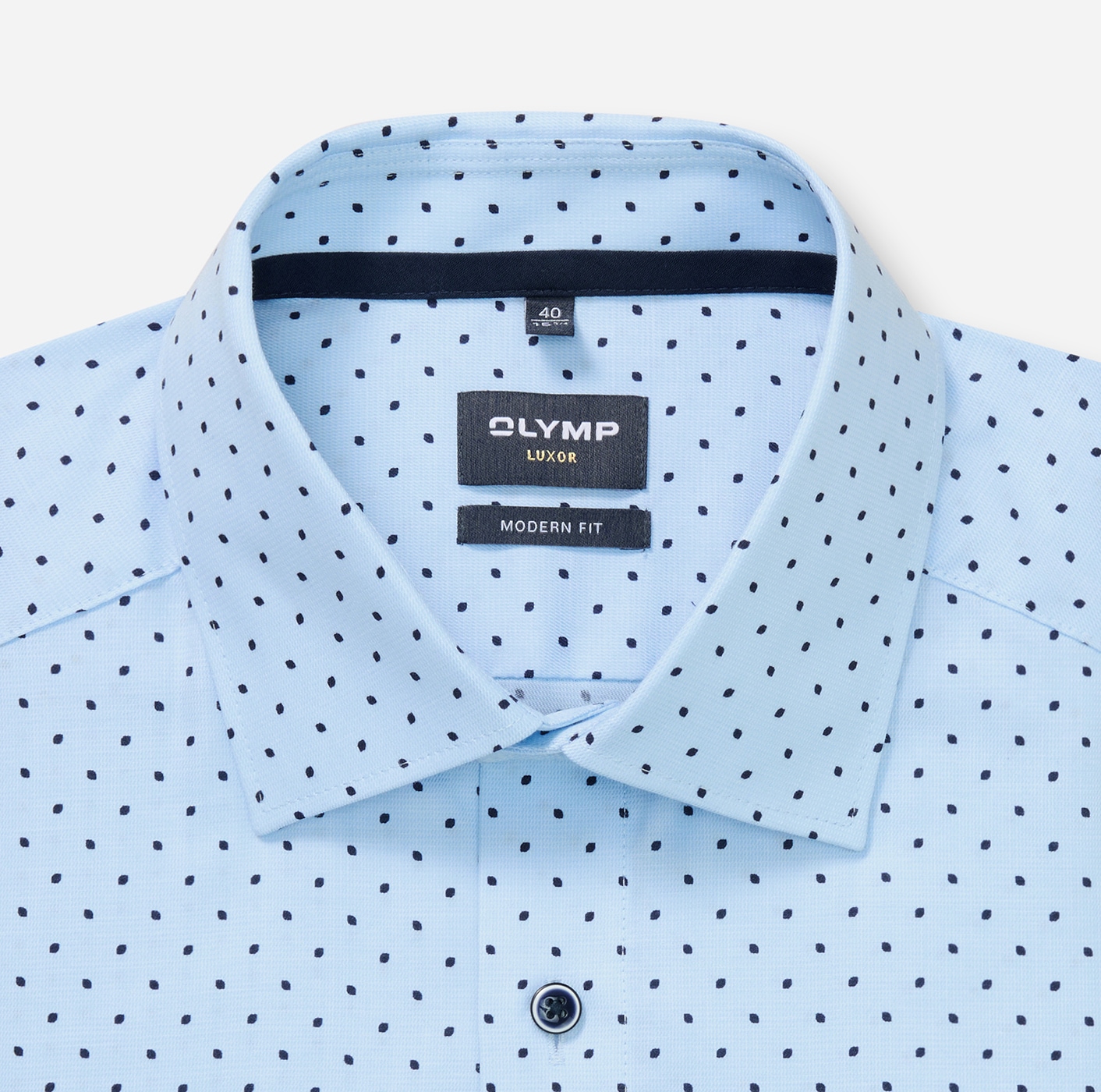 OLYMP Langarmhemd »Luxor« Businesshemd, modern fit, New-Kentkragen, extra langer Arm