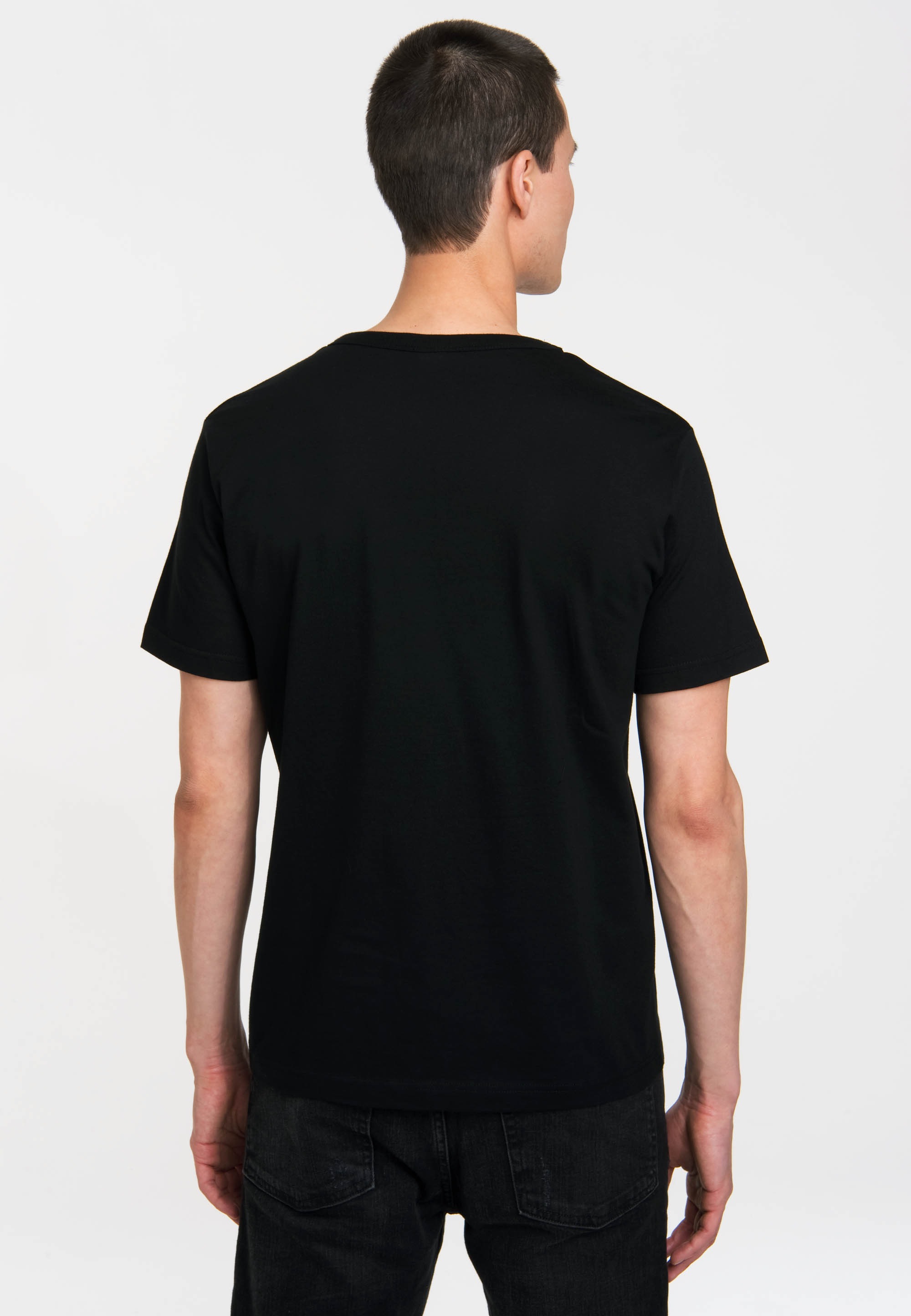 LOGOSHIRT T-Shirt »Batman vs. Superman«, mit coolem Frontdruck