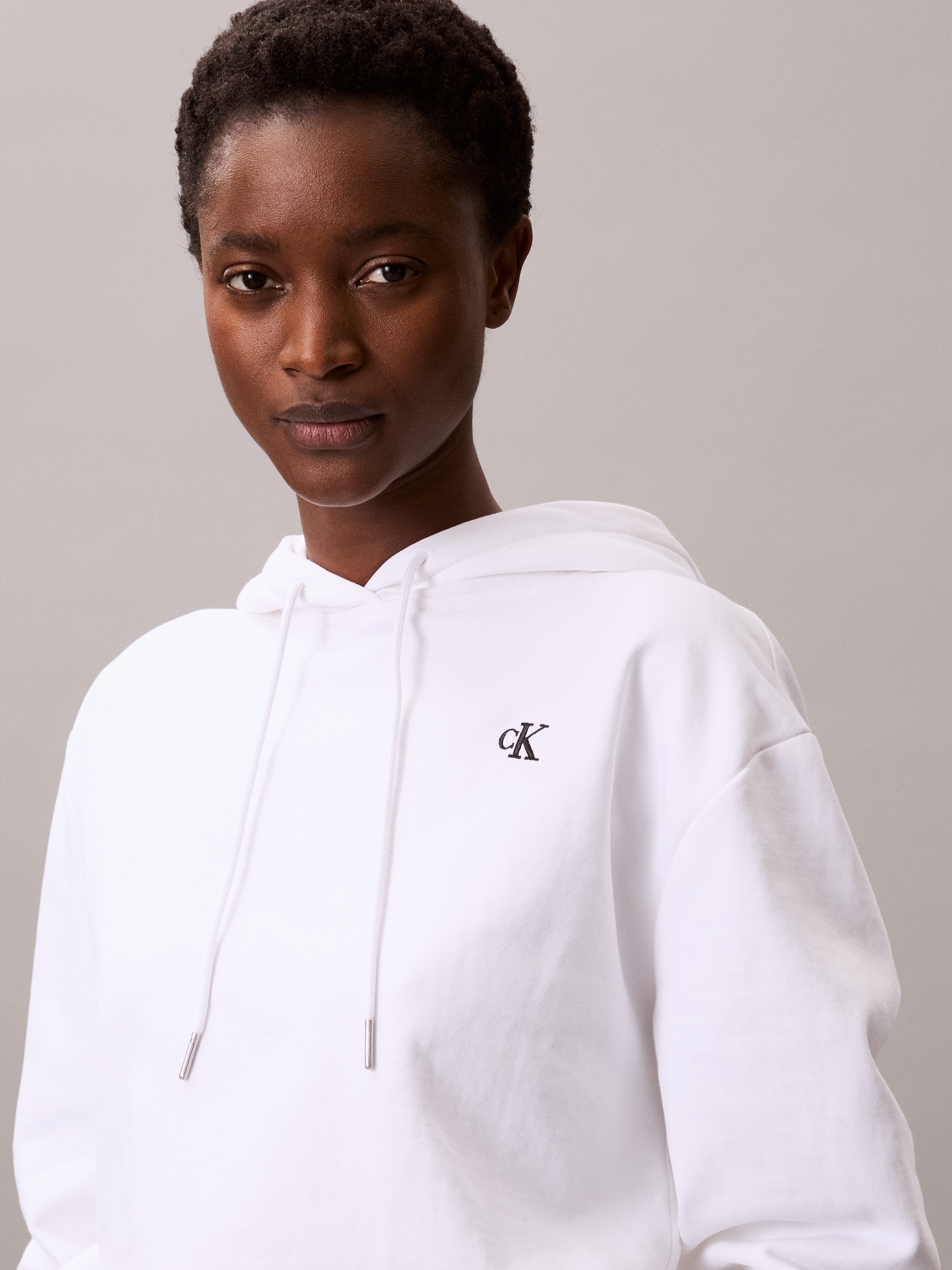 Calvin Klein Jeans Kapuzensweatshirt »LS ARCHIVE TERRY PO HOOD«, Mit Rundhalsausschnitt
