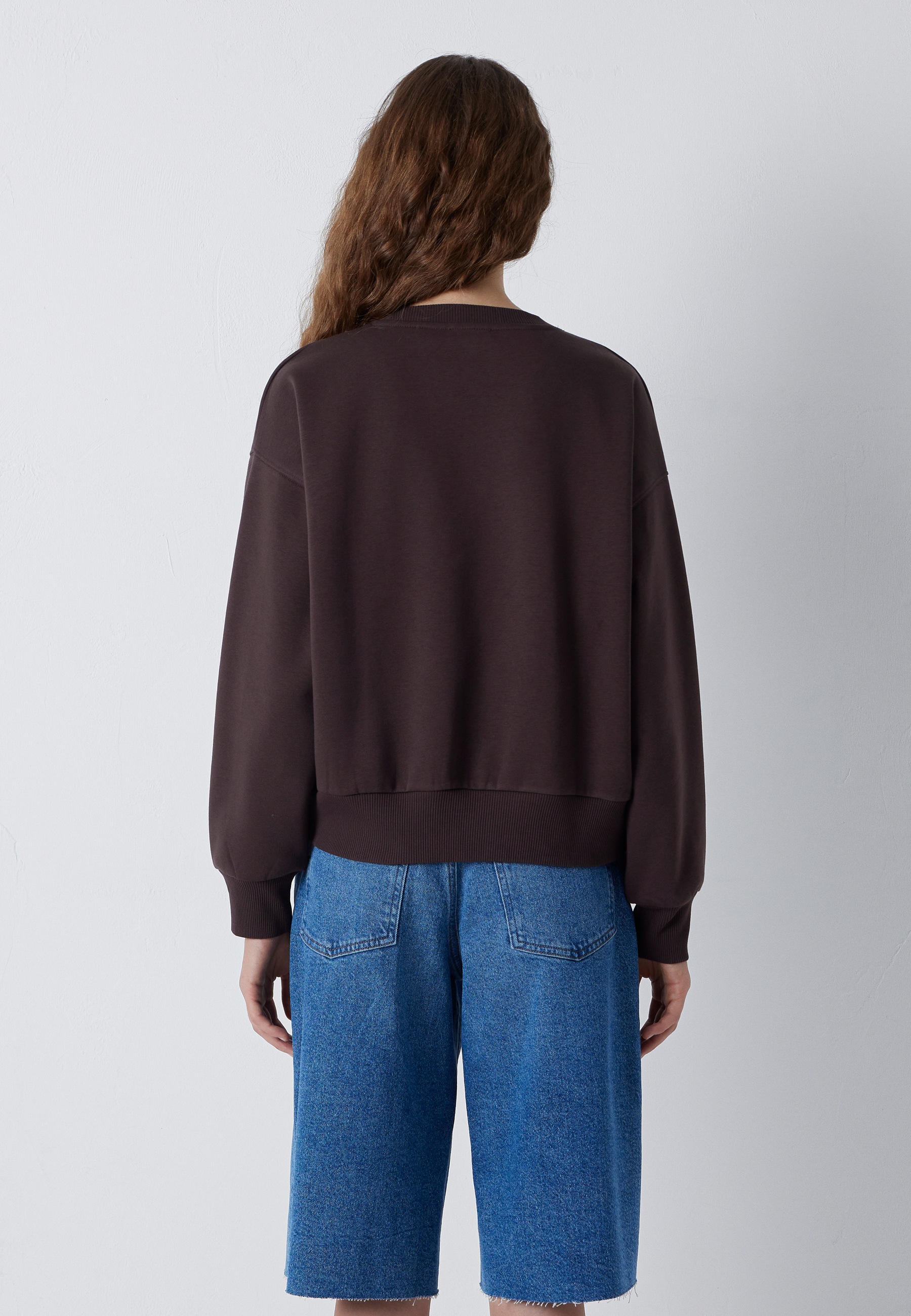 Mavi Rundhalspullover »CREW NECK SWEATSHIRT« Sweatshirt cropped