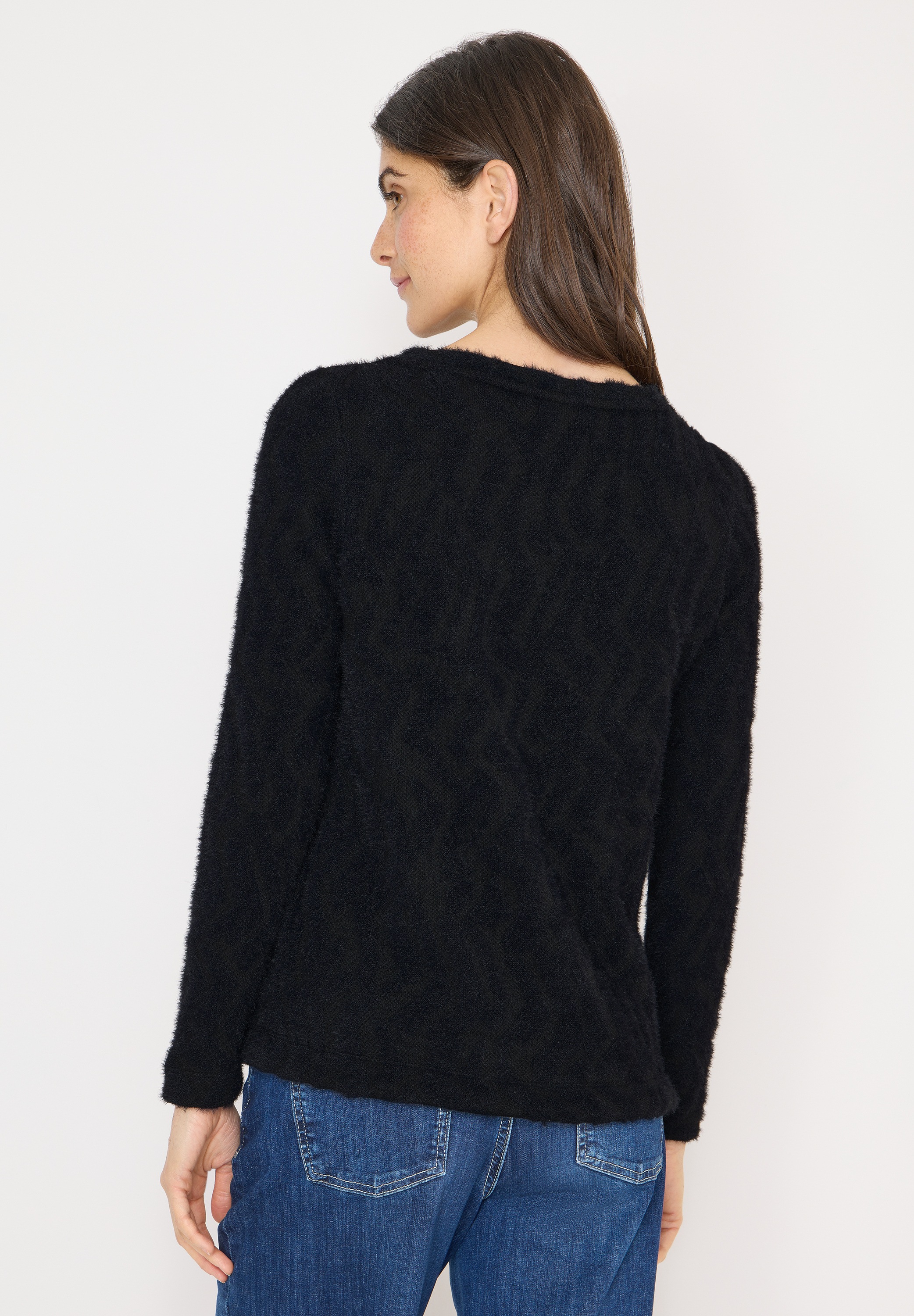 Thumbnail - Cecil Langarmshirt mit Tunnelzug am Saum