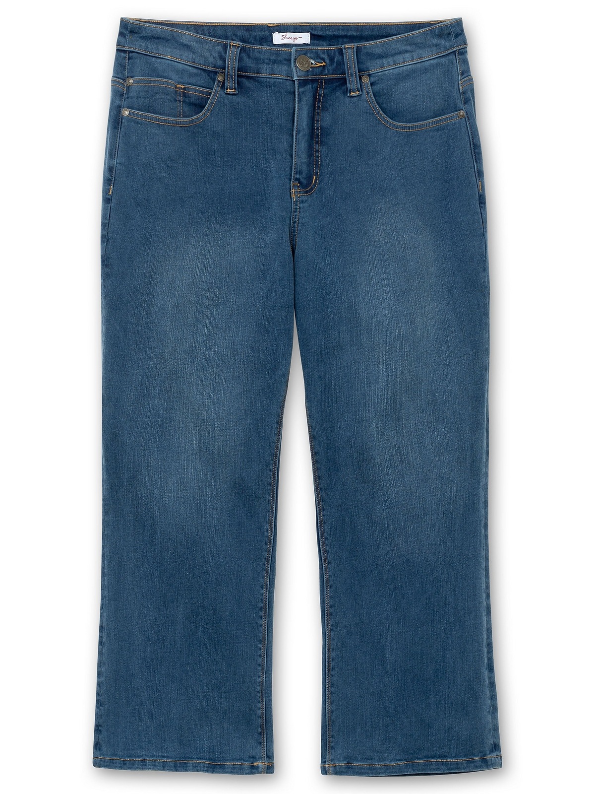 Sheego Stretch-Jeans »Große Größen«, in 7/8-Länge, mit Bodyforming-Effekt