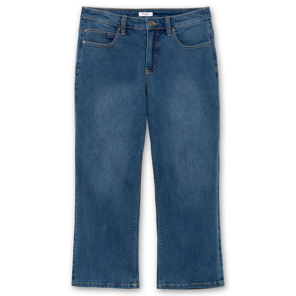 Sheego Stretch-Jeans »Große Größen«, in 7/8-Länge, mit Bodyforming-Effekt