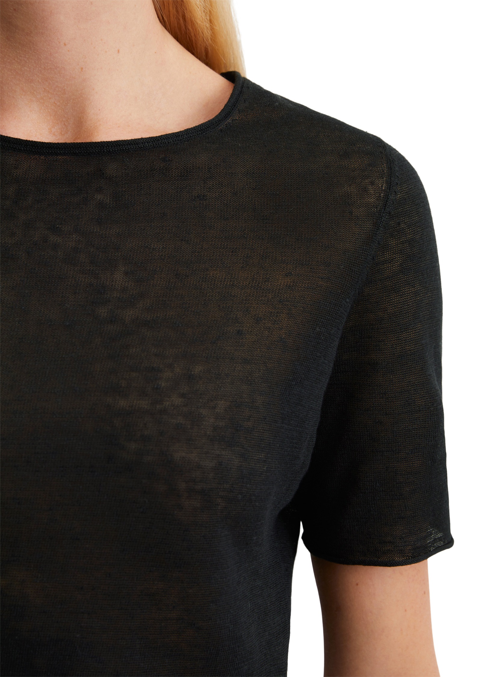 Marc O'Polo Strickpullover »aus reinem Leinen«