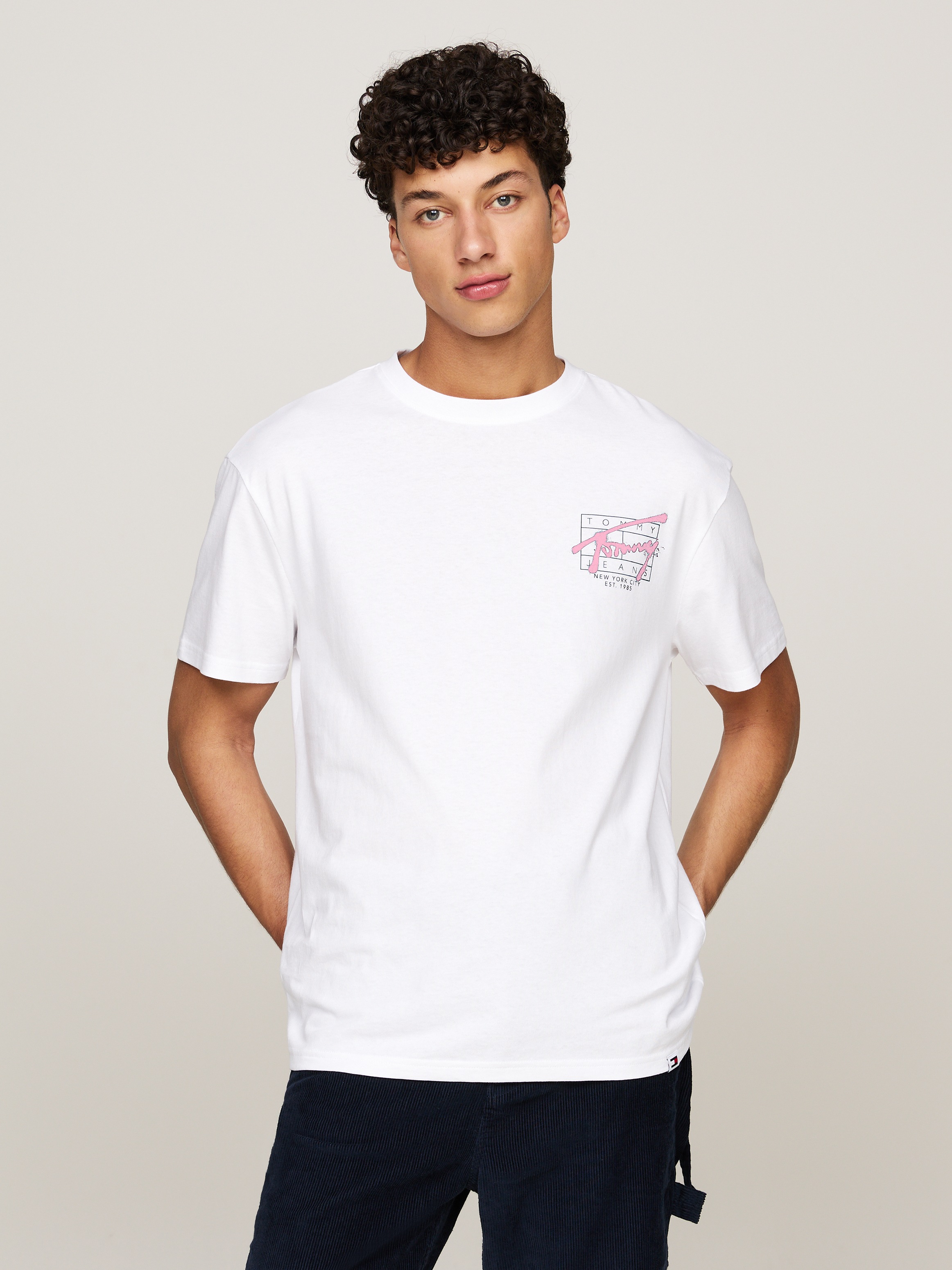 Tommy Jeans Plus T-Shirt "TJM REG SPRAY TEE SS EXT", Große Größen, mit groß günstig online kaufen