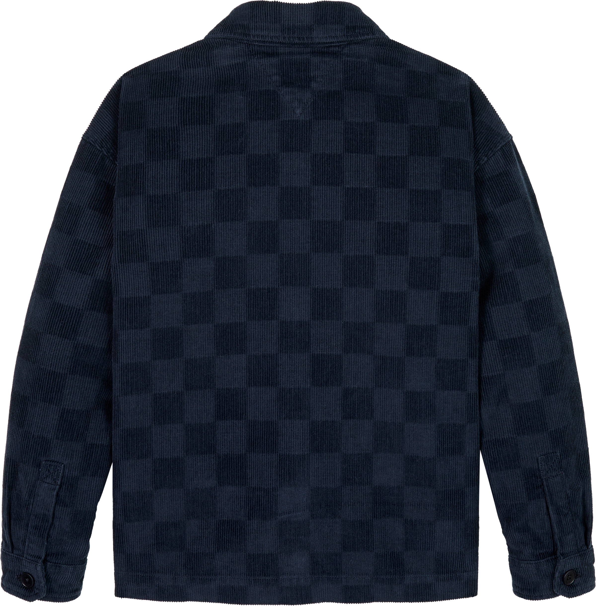 Tommy Hilfiger Langarmhemd »CHECKERBOARD CORDUROY SHIRT LS«, mit Schachbrett-Print