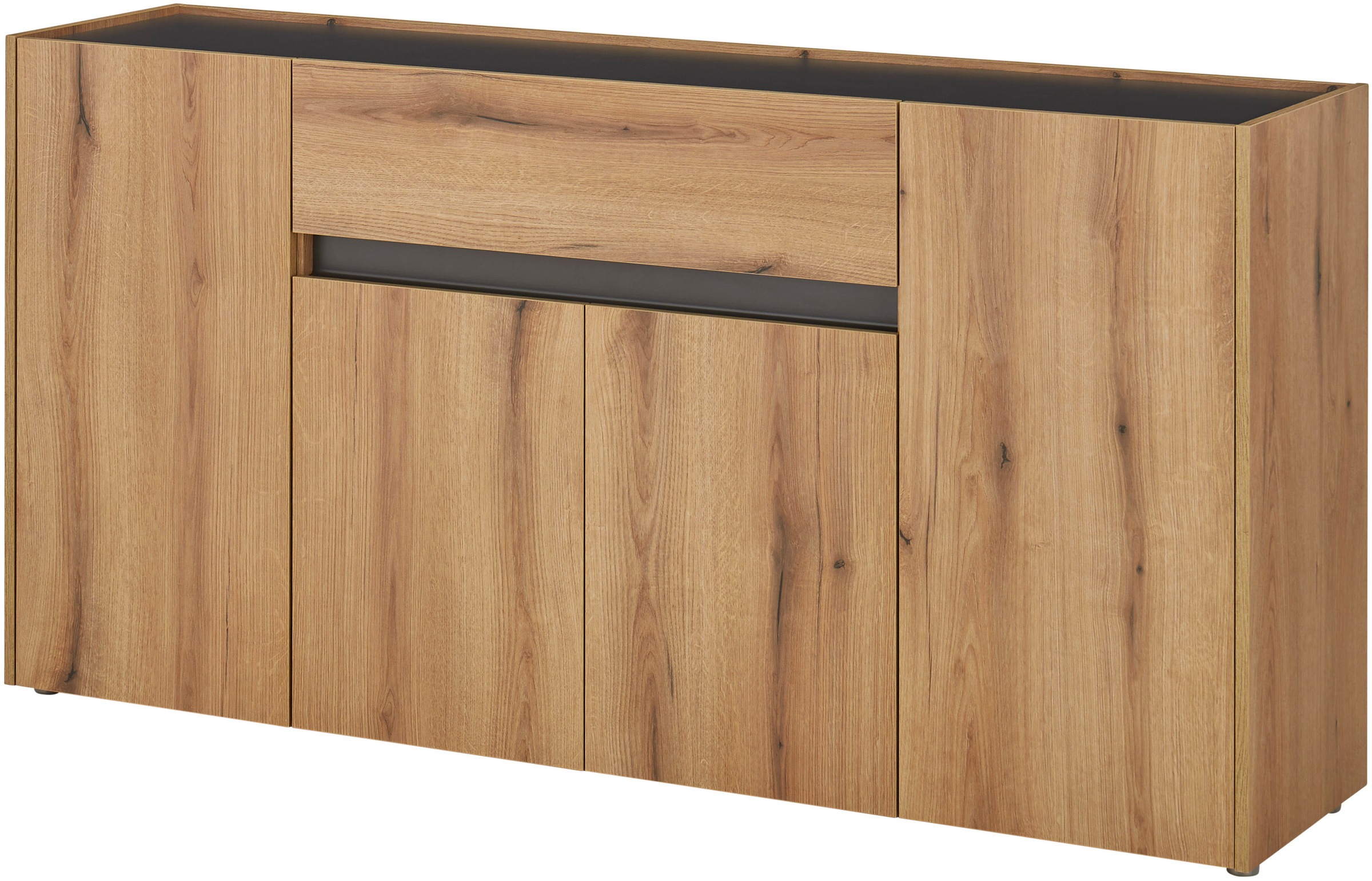 Home affaire Sideboard "City/Giron" Breite ca. 170 cm günstig online kaufen