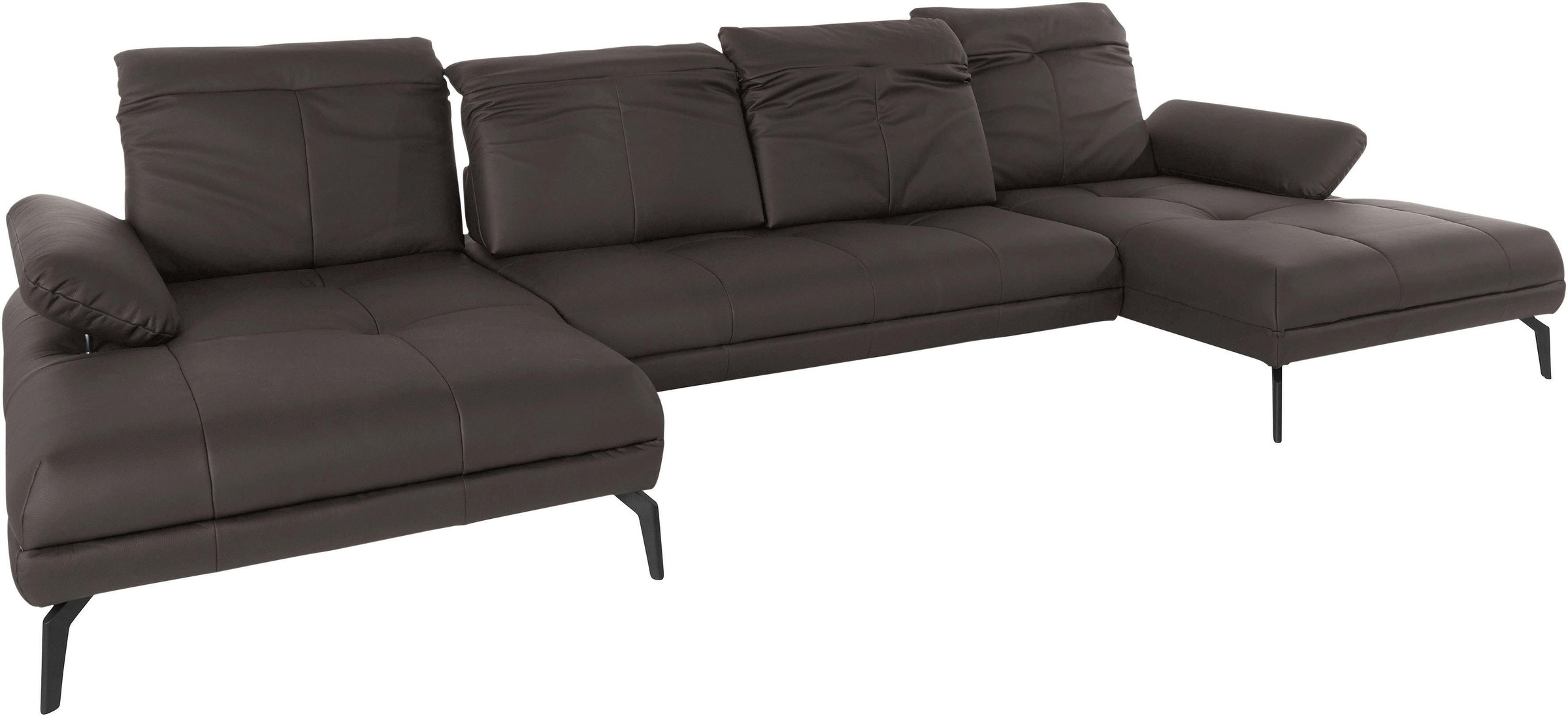Thumbnail - andas Wohnlandschaft "Stenlille Multifunktions-Sofa, U-Form", incl. Sitztiefen-, Kopfteil- und Armteilverstellung