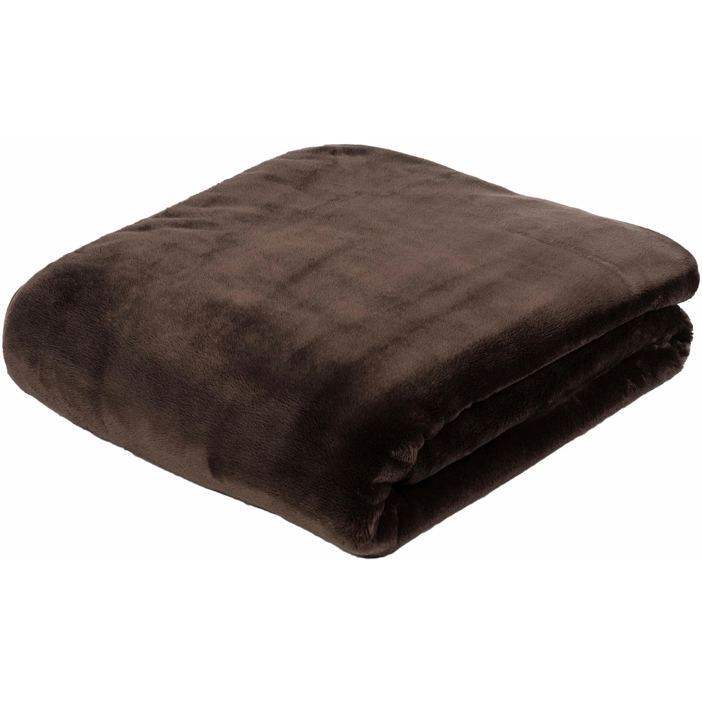 Gözze Wohndecke »Premium Cashmere Feeling«, mit premium Cashmere Feeling, Kuscheldecke