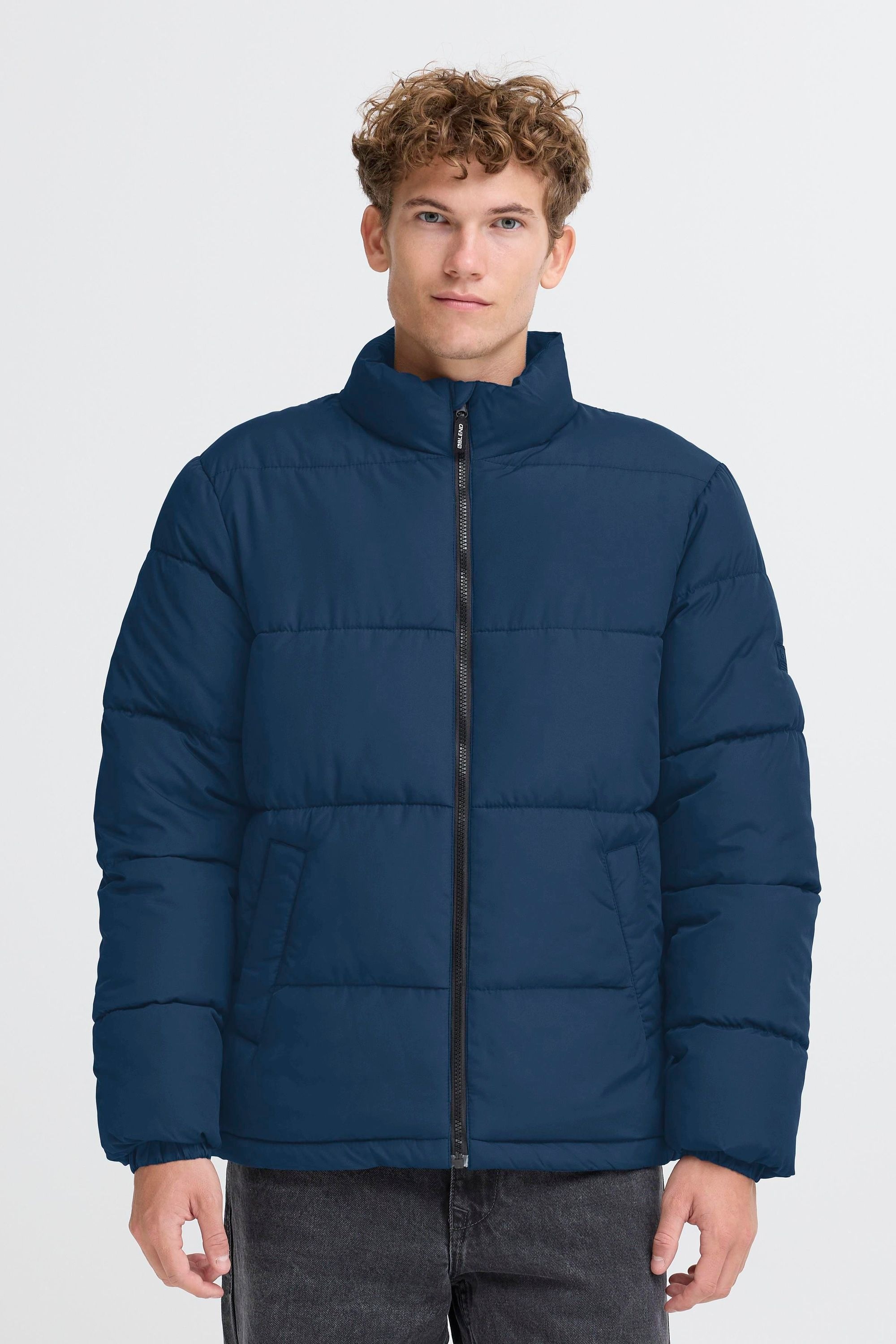 BLEND BHElma Winter Jacket Navy Size S 2