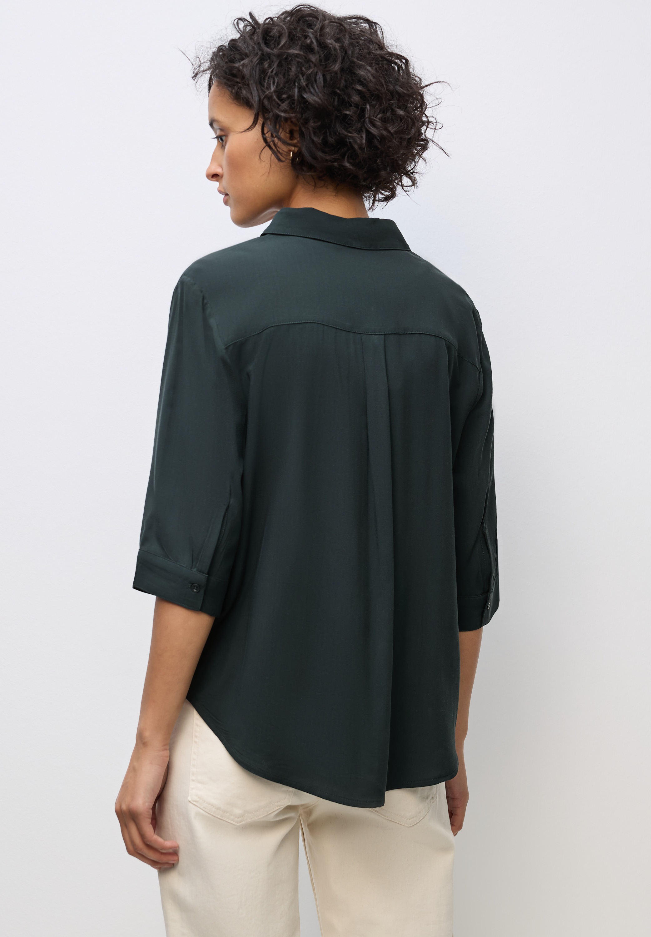 STREET ONE Hemdbluse, mit 3/4 Ärmeln günstig online kaufen