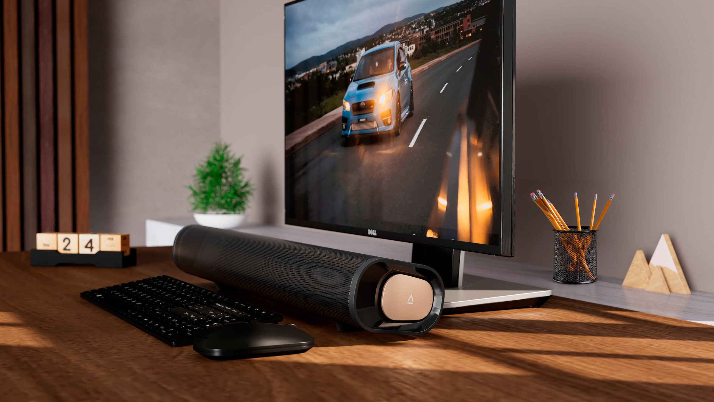 Creative Soundbar »Stage Pro, Soundbar mit Subwoofer 2.1-Soundbar mit Dolby Audio«, HDMI Arc, USB Audio, Optical, Aux-in