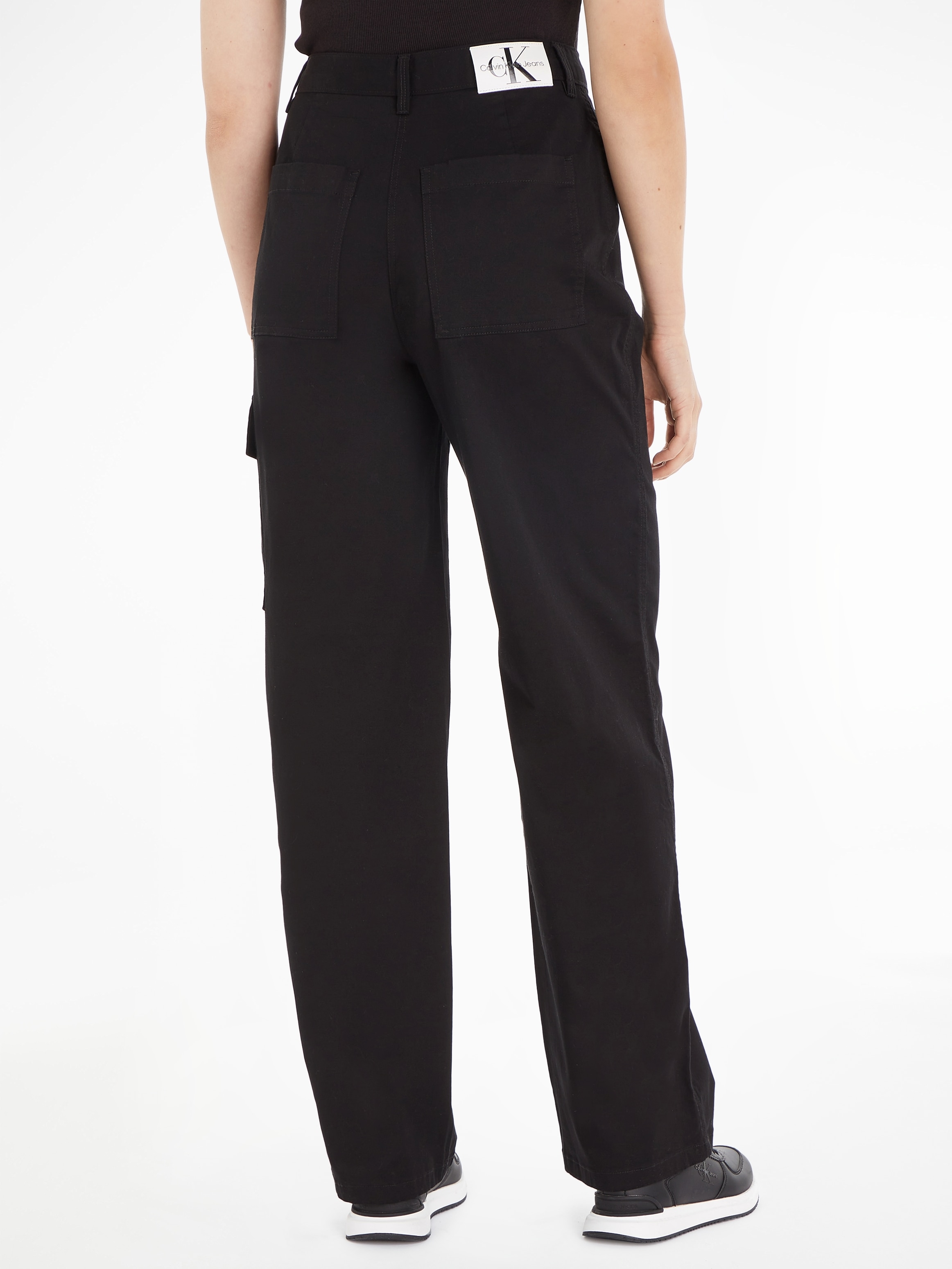 Calvin Klein TWILL | Jeans HIGH »STRETCH STRAIGHT« kaufen BAUR RISE Stretch-Hose