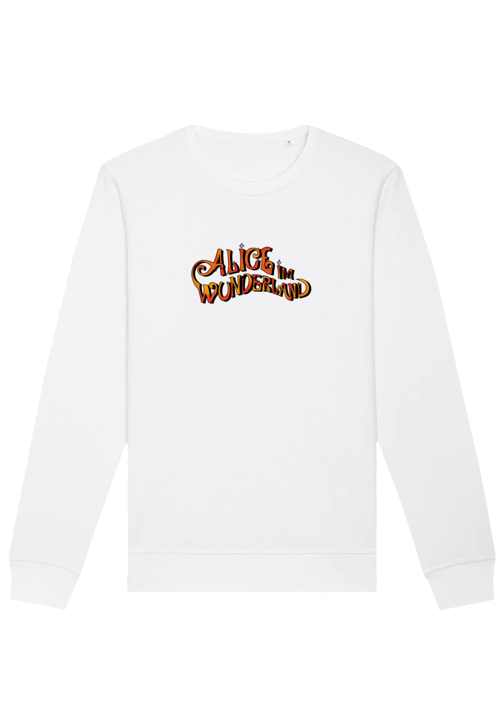 F4NT4STIC Sweatshirt »Alice im Wunderland Schriftzug«, Premium Qualität