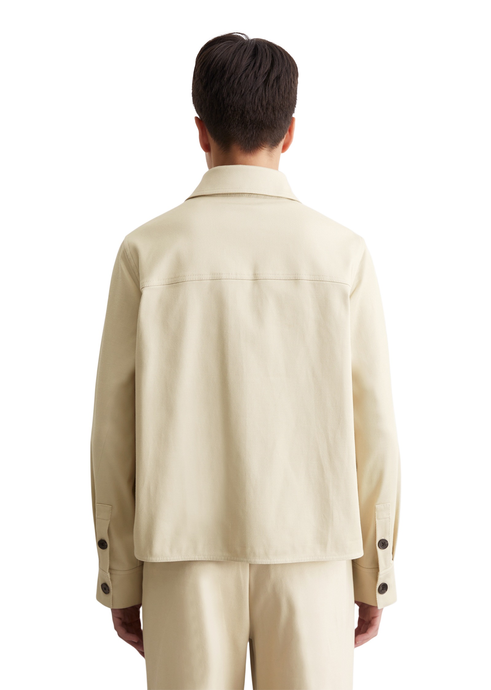 Marc O'Polo Kurzjacke »aus Organic-Cotton-Lyocell-Mix«, ohne Kapuze