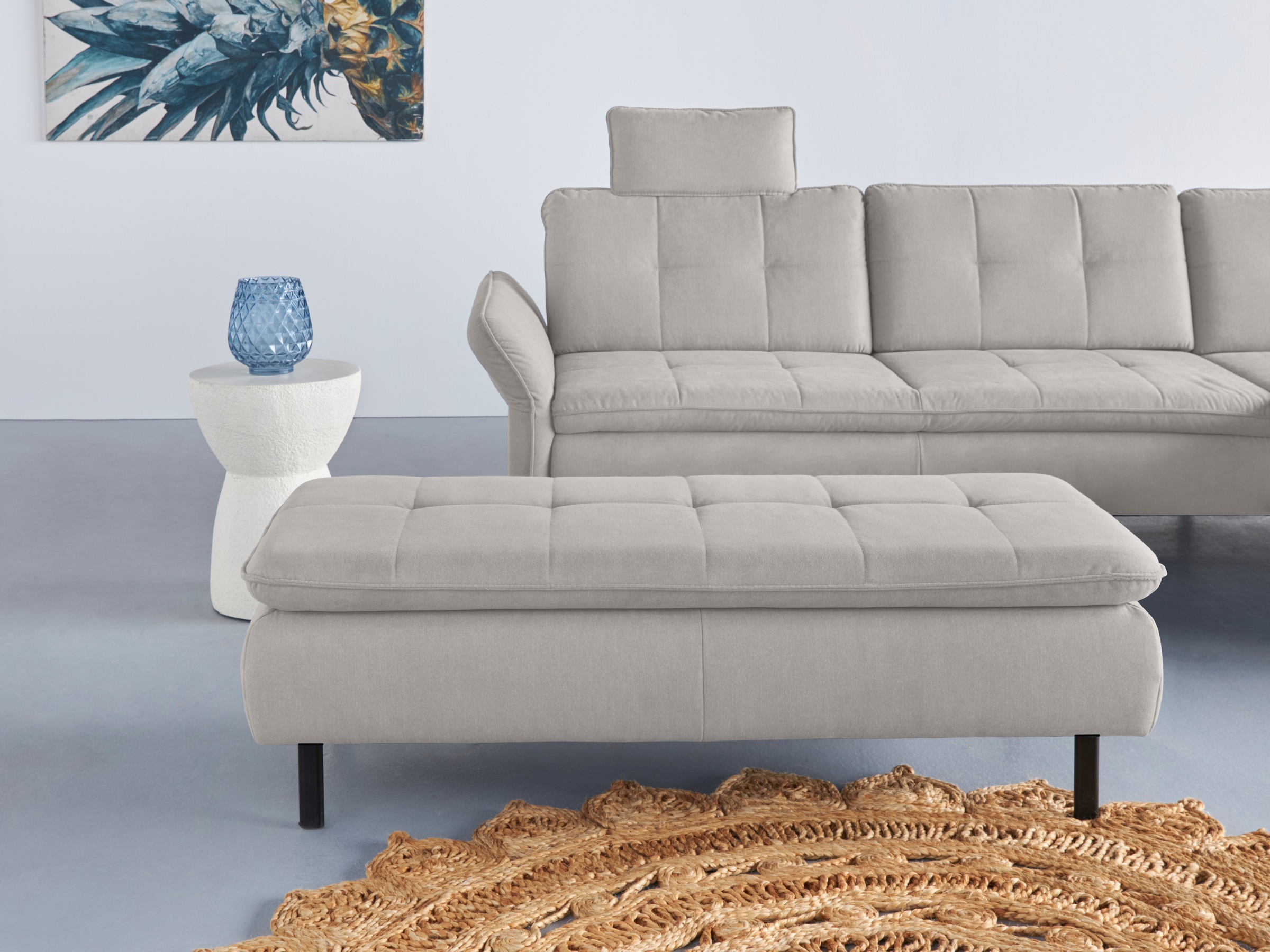 Home affaire Hockerbank "Birkholm" passend zur Serie "Birkholm", B/T/H: 137 günstig online kaufen