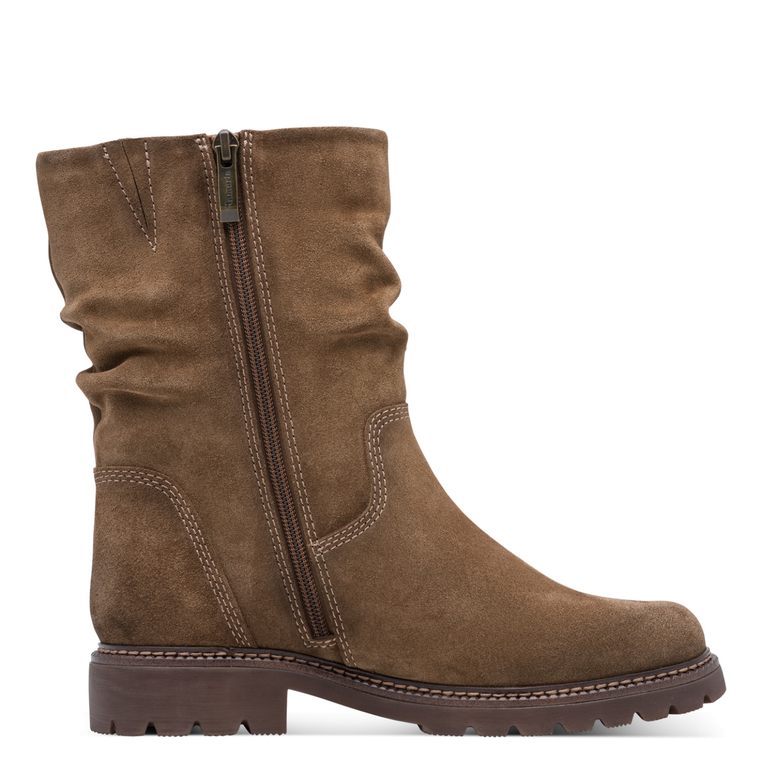 Tamaris Stiefelette  Blockabsatz, Boots mit slouchy Schaft