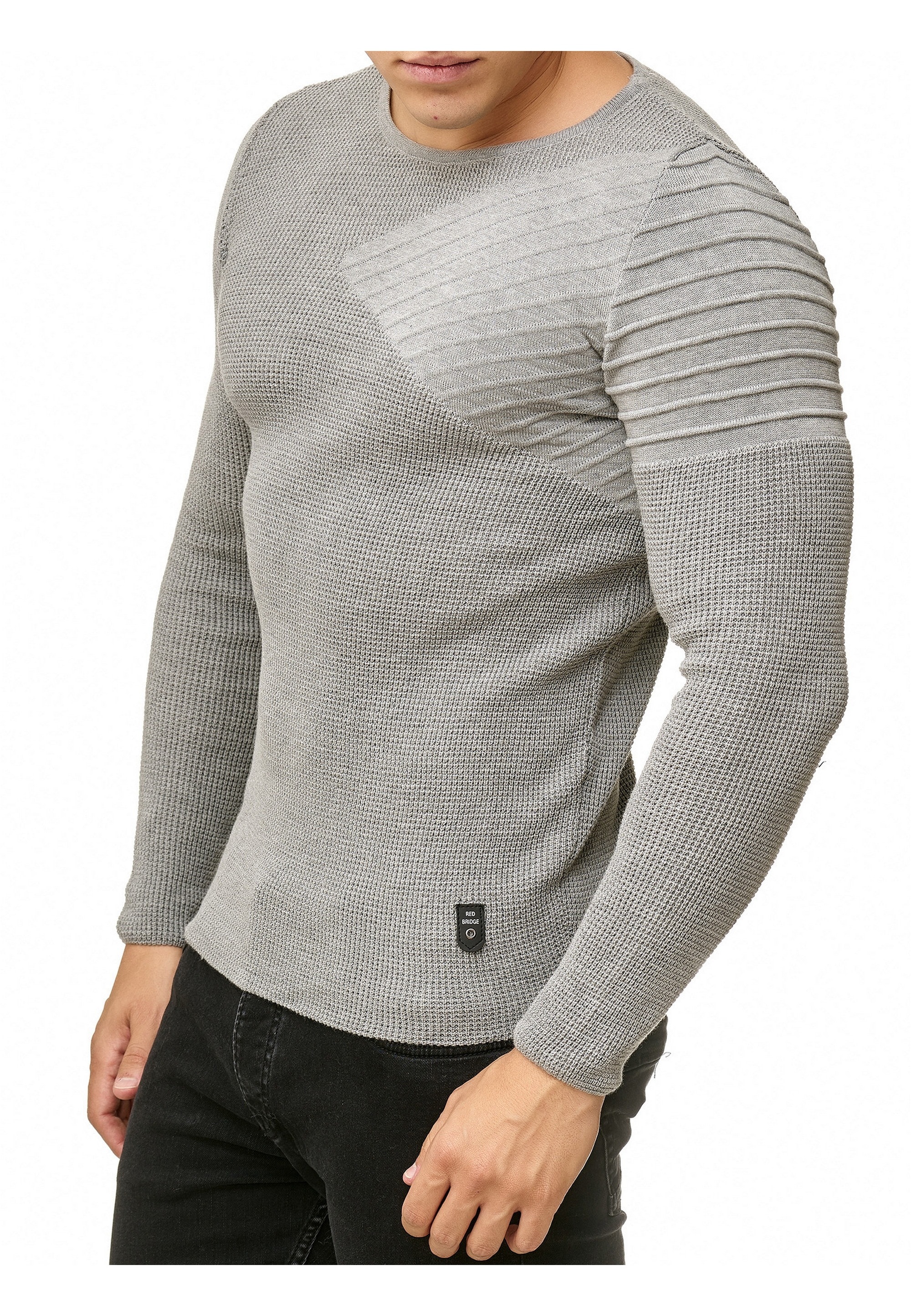 RedBridge Strickpullover »Amarillo«, mit raffiniertem Schulterdetail
