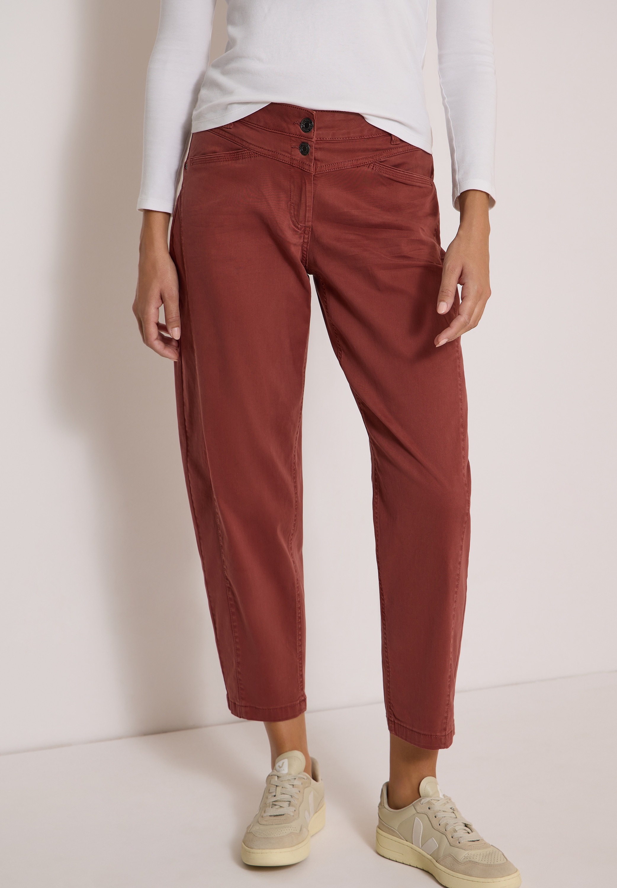 Cecil Stoffhose  Middle Waist
