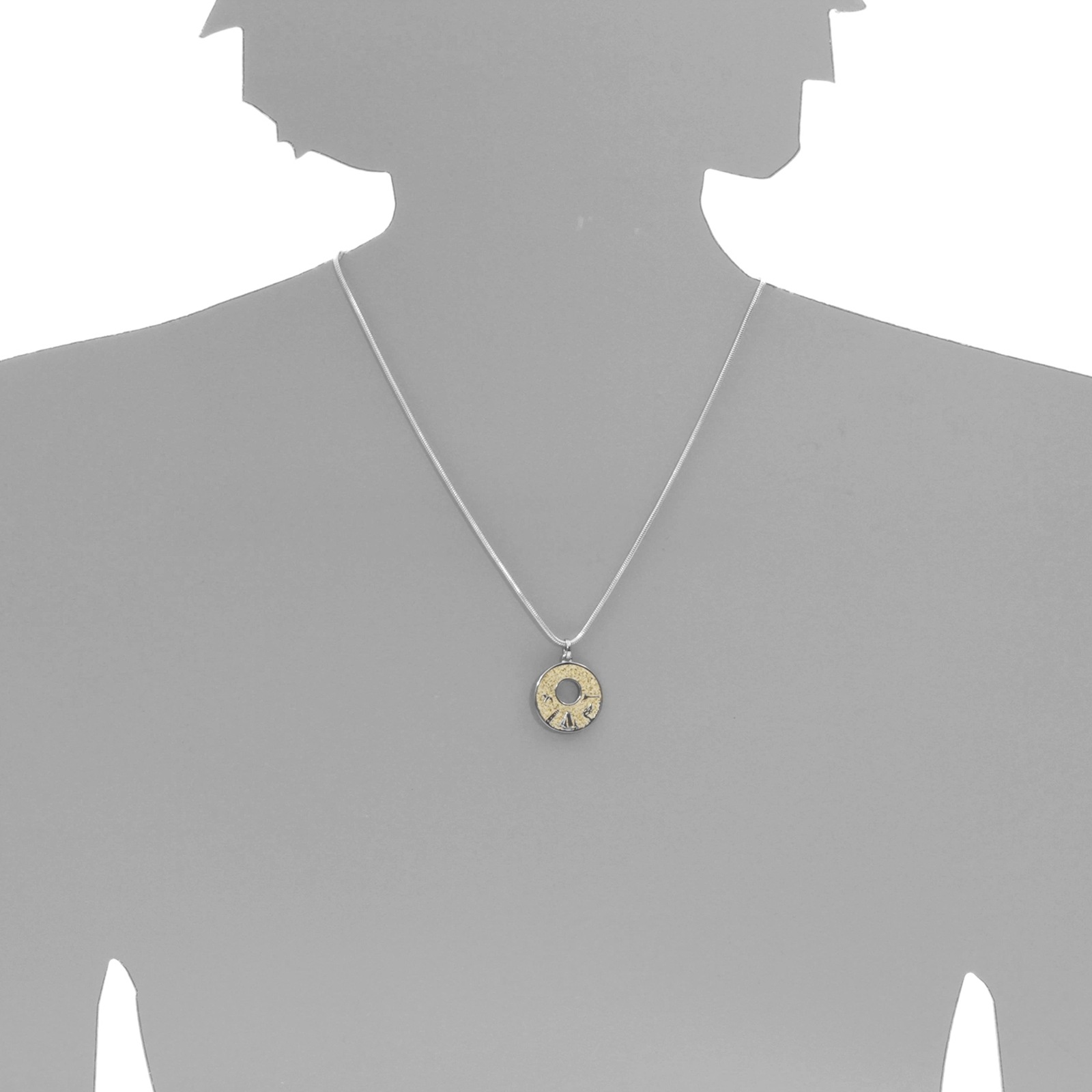 OSTSEE-SCHMUCK Kettenanhänger »Ostsee-Schmuck Anhänger Fischland-Darß-Zingst« 1 Stk. tlg.