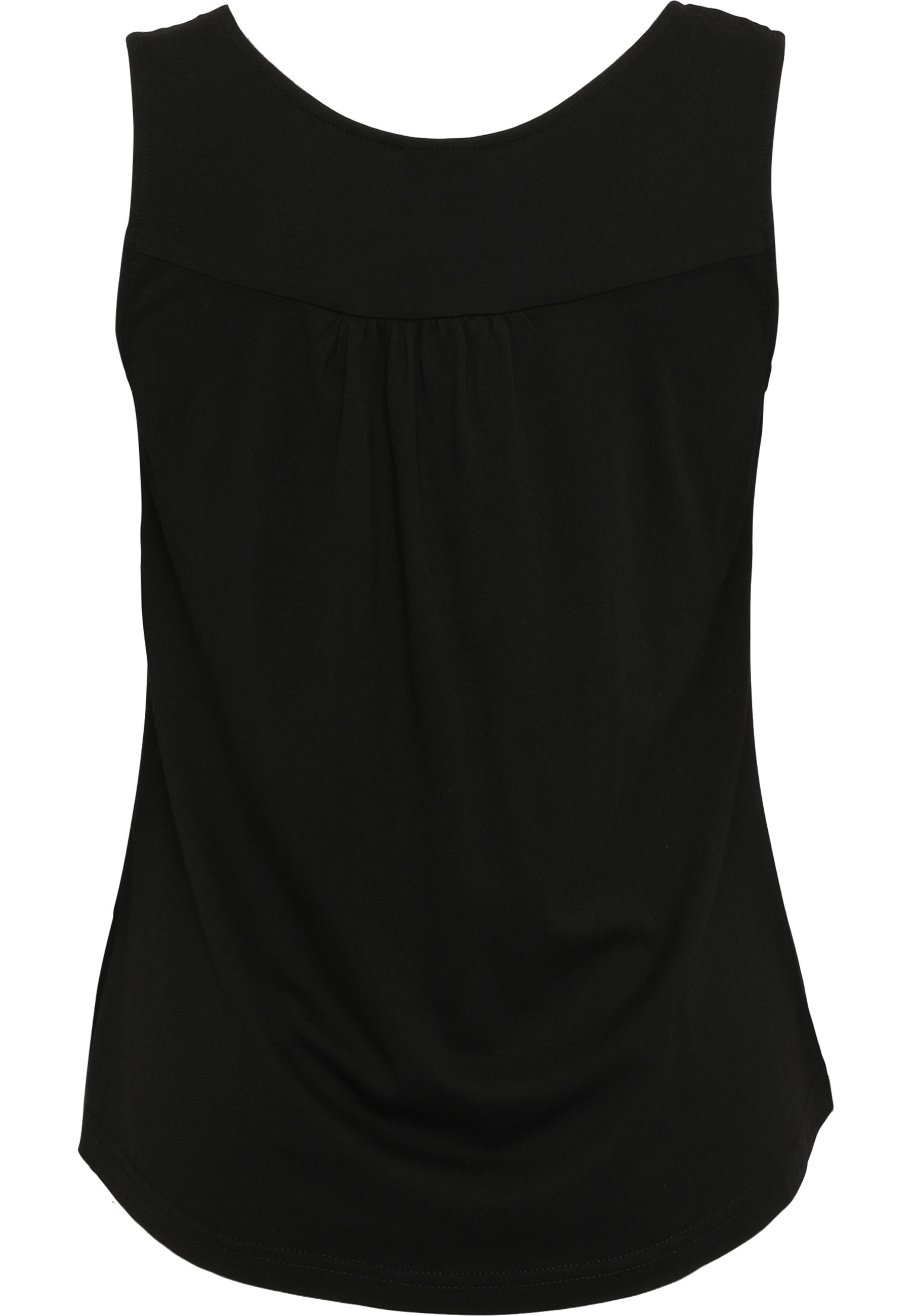 URBAN CLASSICS Tanktop "Urban Classics Damen Ladies Viscose Button Up Top" günstig online kaufen