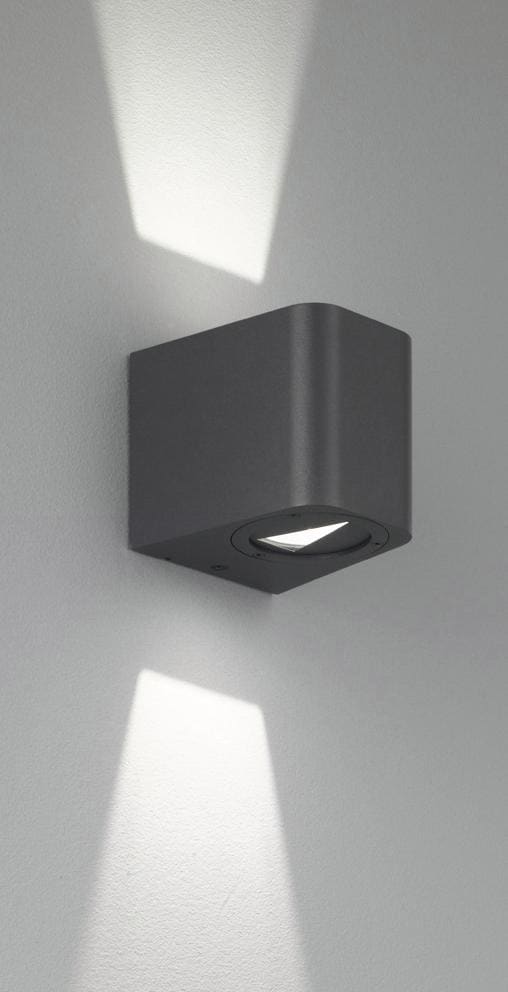 TRIO Leuchten LED Außen-Wandleuchte »BOGOTA«, 2 flammig, Leuchtmittel LED-Board | LED fest integriert, UP and DOWN Beleuchtung