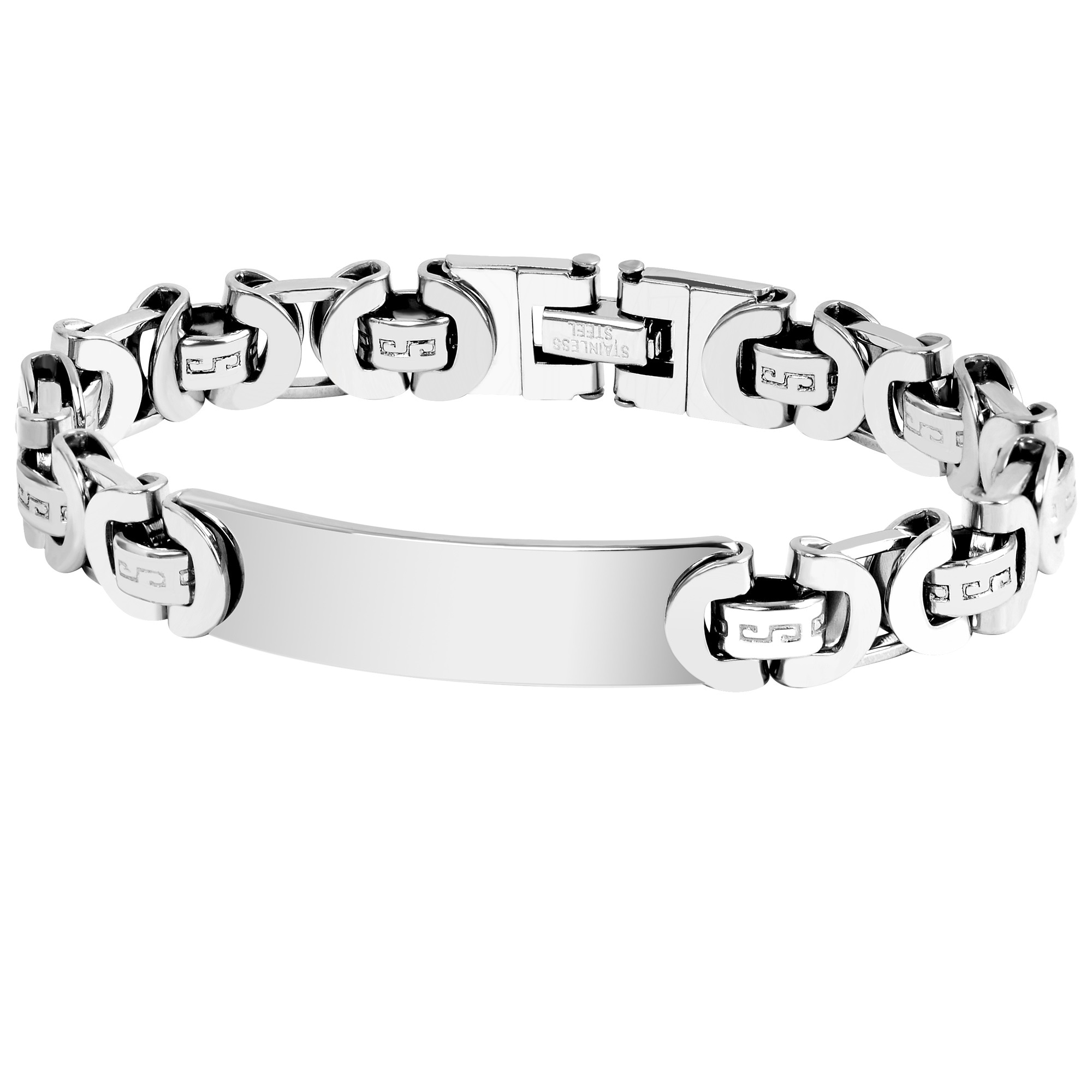 Adelia´s Edelstahlarmband »Armband aus Edelstahl 21,5 cm« ▷ für | BAUR