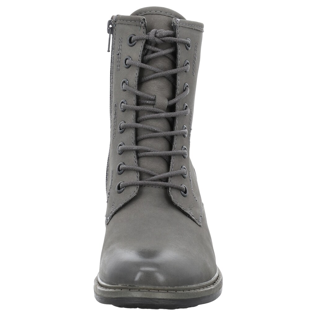 Schuhe Stiefeletten Josef Seibel Schnürboots »SELENA 06«, mit Wechselfußbett grau-used Schuhe Stiefeletten Josef Seibel Schnürboots »SELENA 06«, mit Wechselfußbett grau-used