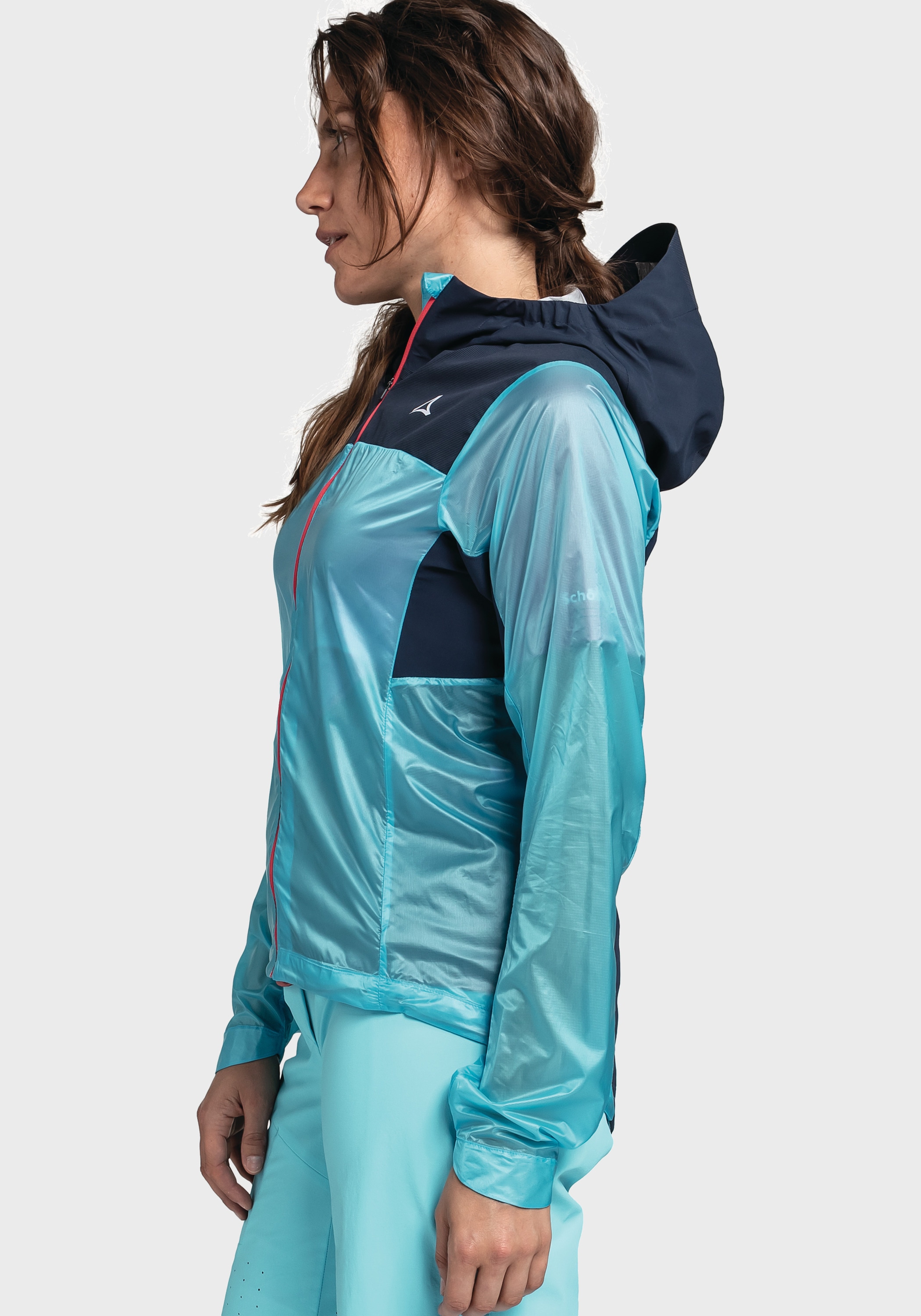 Schöffel Outdoorjacke »Hybrid Jkt Flow Trail L«, mit Kapuze