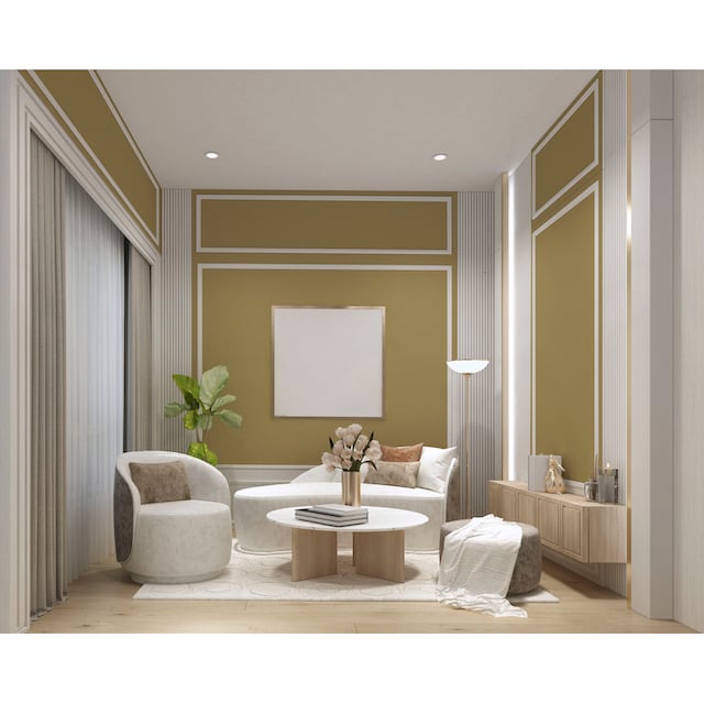 A.S. Création Wandfarbe »Premium Innenwandfarbe PURO Tuchmatt gentle lime«,  ideal für Wohnzimmer, Schlafzimmer, Flur und Küche, Farbwelt Grün auf  Rechnung | BAUR