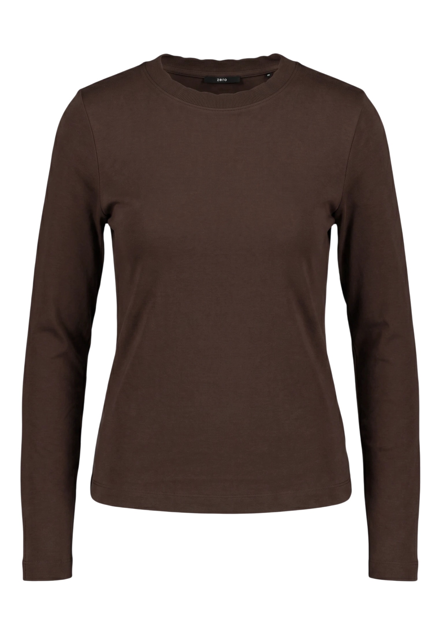 Zero Kurzarmshirt »Damen unifarben« 1 Material