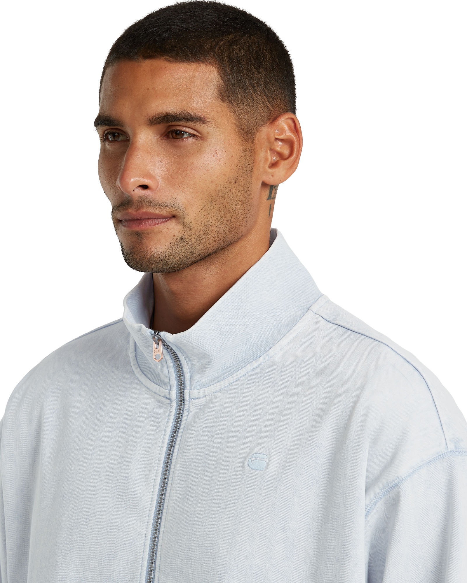 G-STAR Longpullover »Washed HB Relaxed Half Zip Sweatshirt«