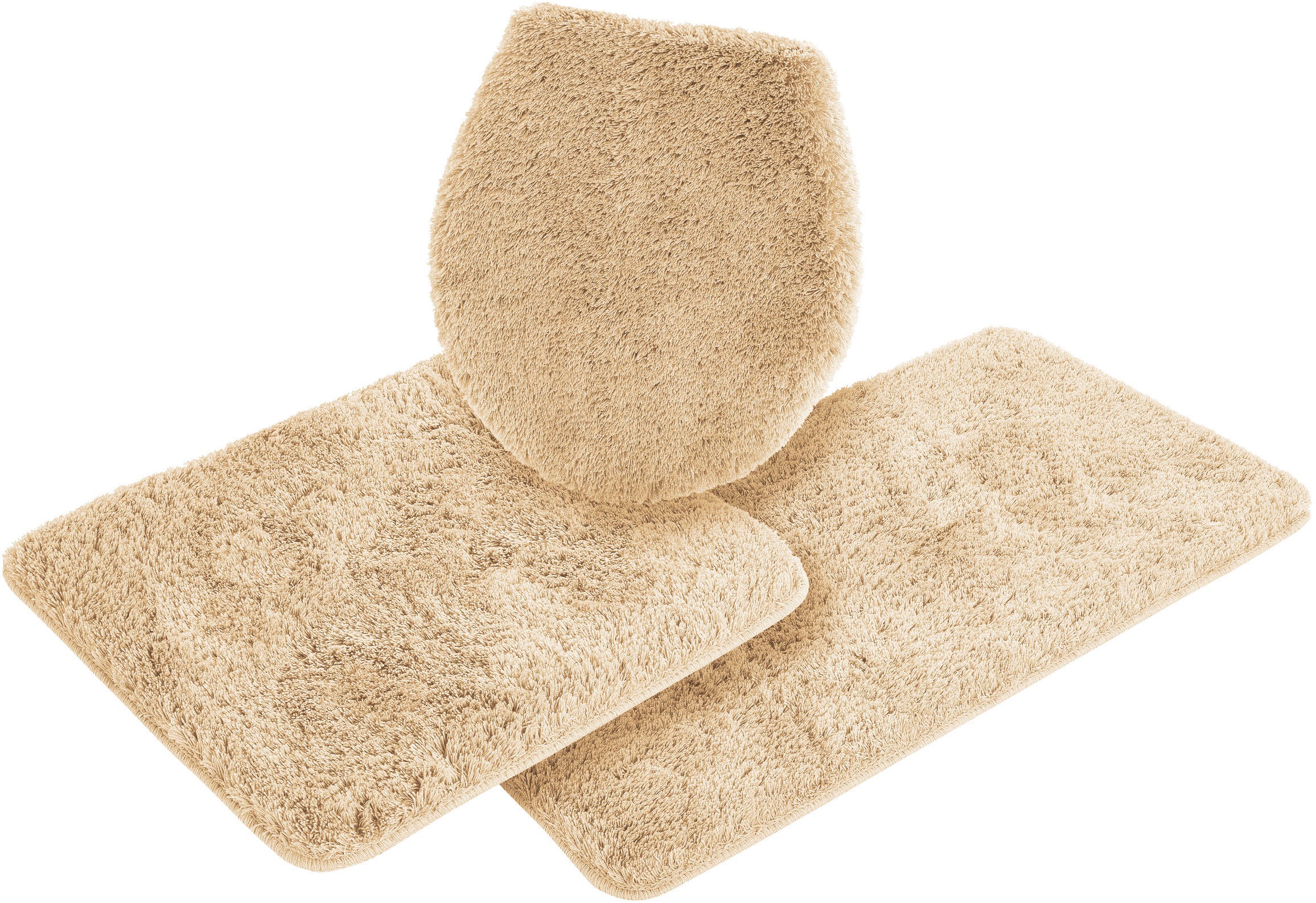 Bruno Banani Badematte "Lana, Badvorleger, Badezimmer Teppich" Höhe 25 mm r günstig online kaufen