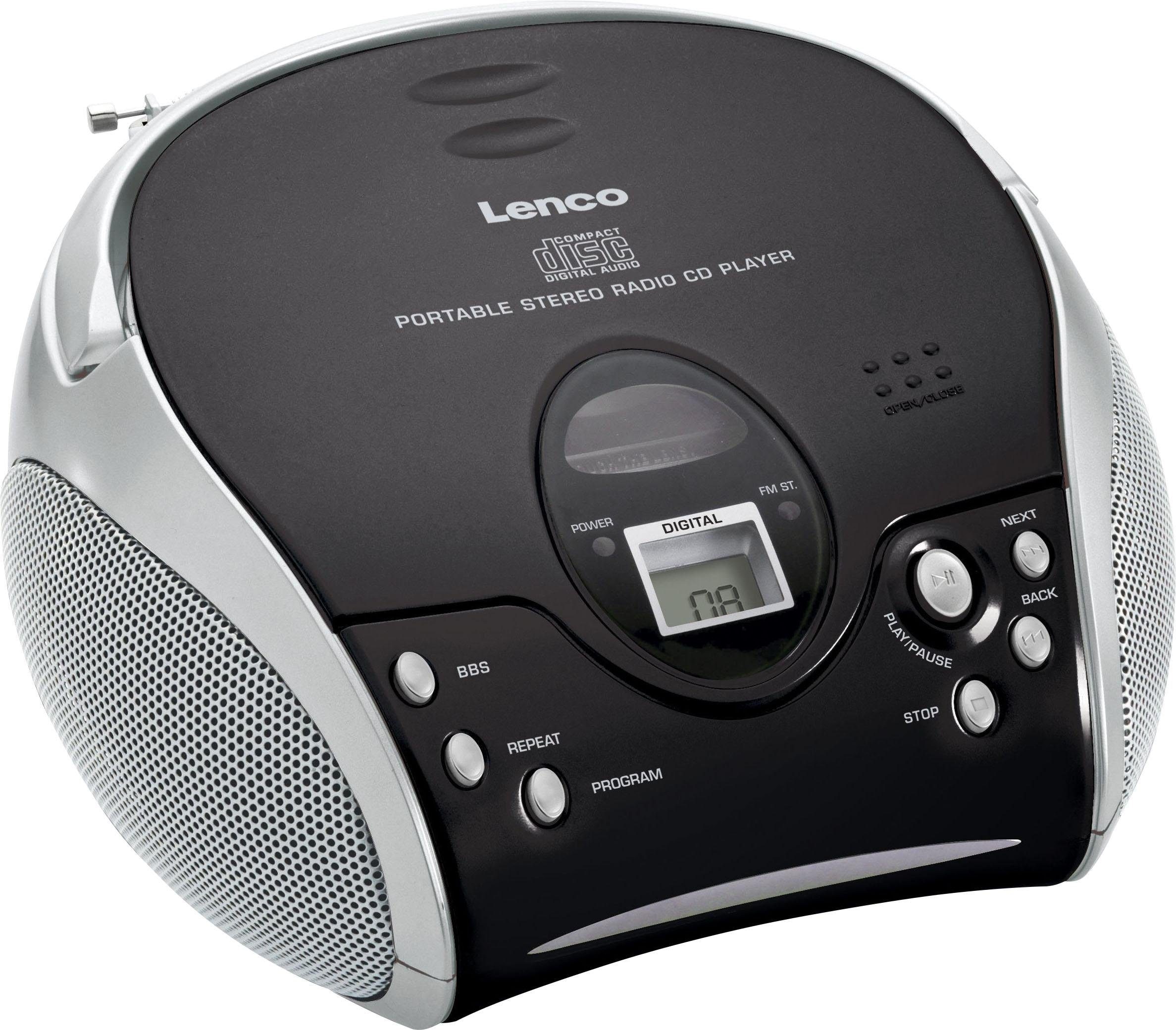 Lenco UKW-Radio BAUR Teleskopantenne mit für | Empfang stabilen