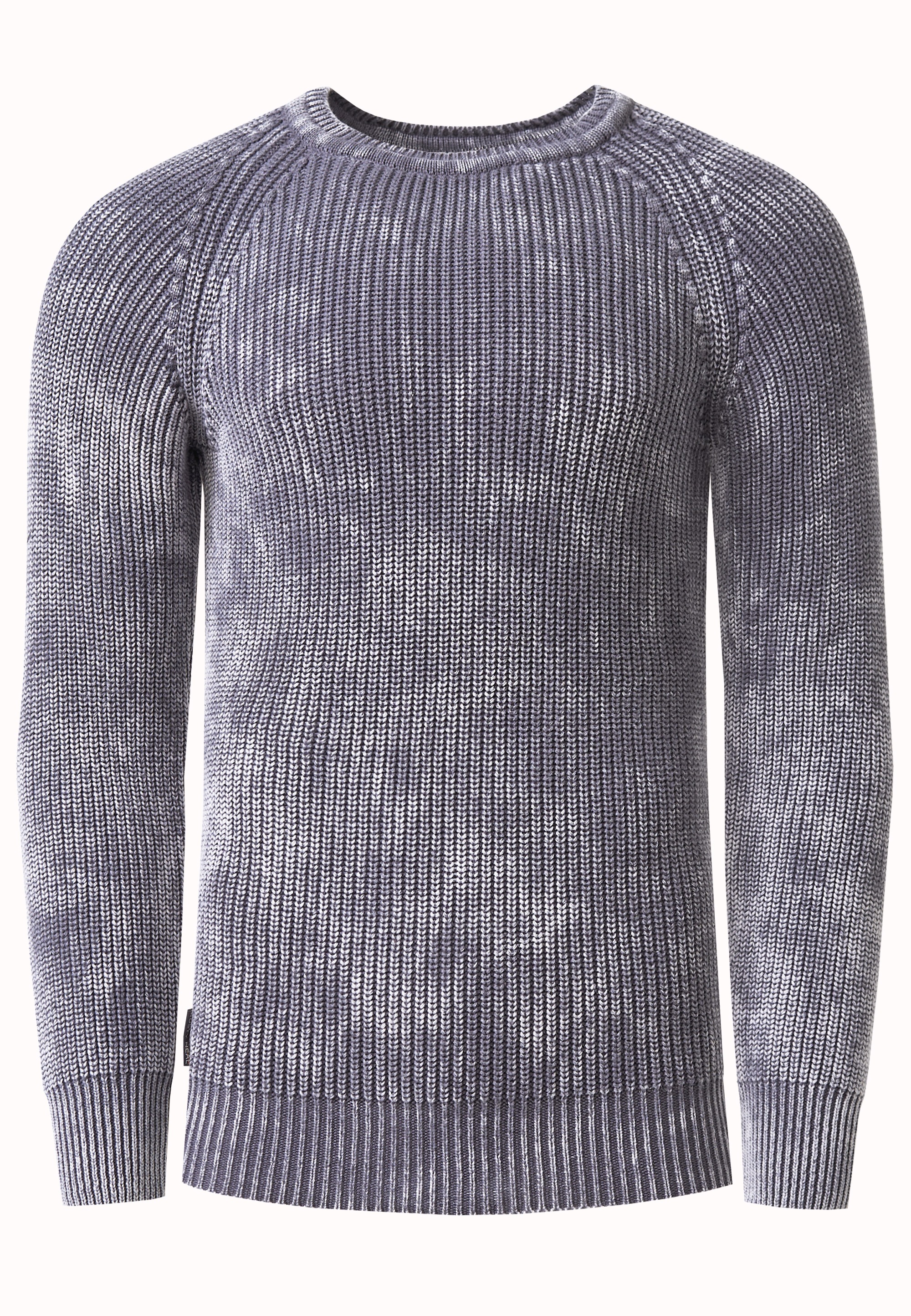 Rusty Neal Strickpullover, im dezenten Batik-Design