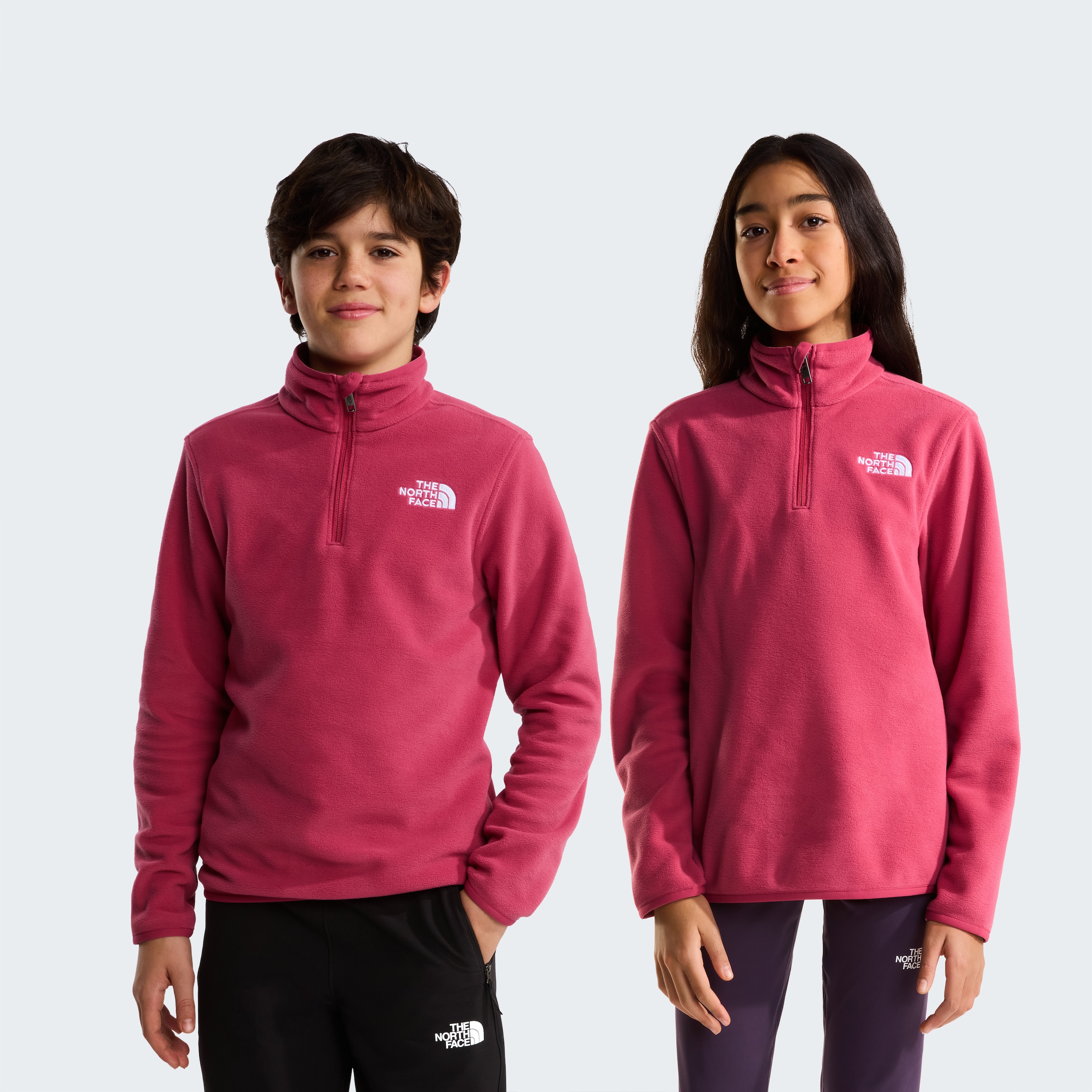 The North Face Fleeceshirt »TEEN GLACIER 1/4 ZIP PULLOVER«