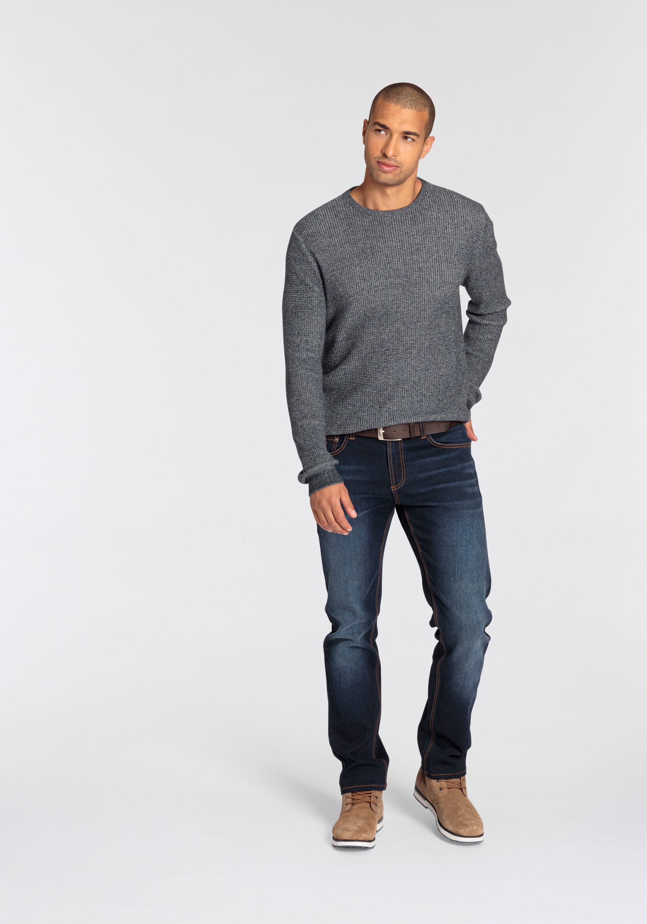 Bruno Banani Rundhalspullover