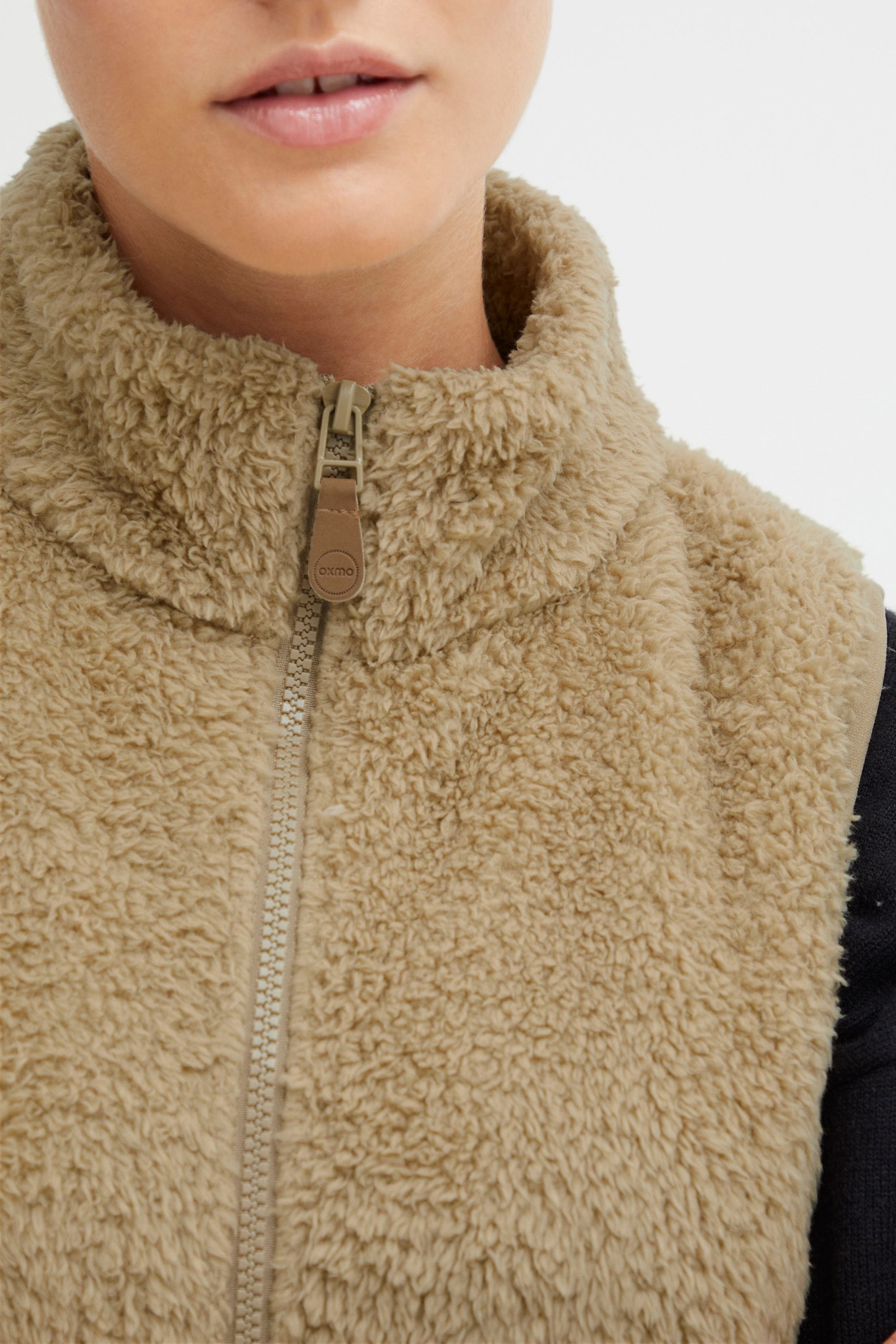OXMO Sweatweste »Sweatweste OXTheri«, (1 tlg.), Eingrifftaschen