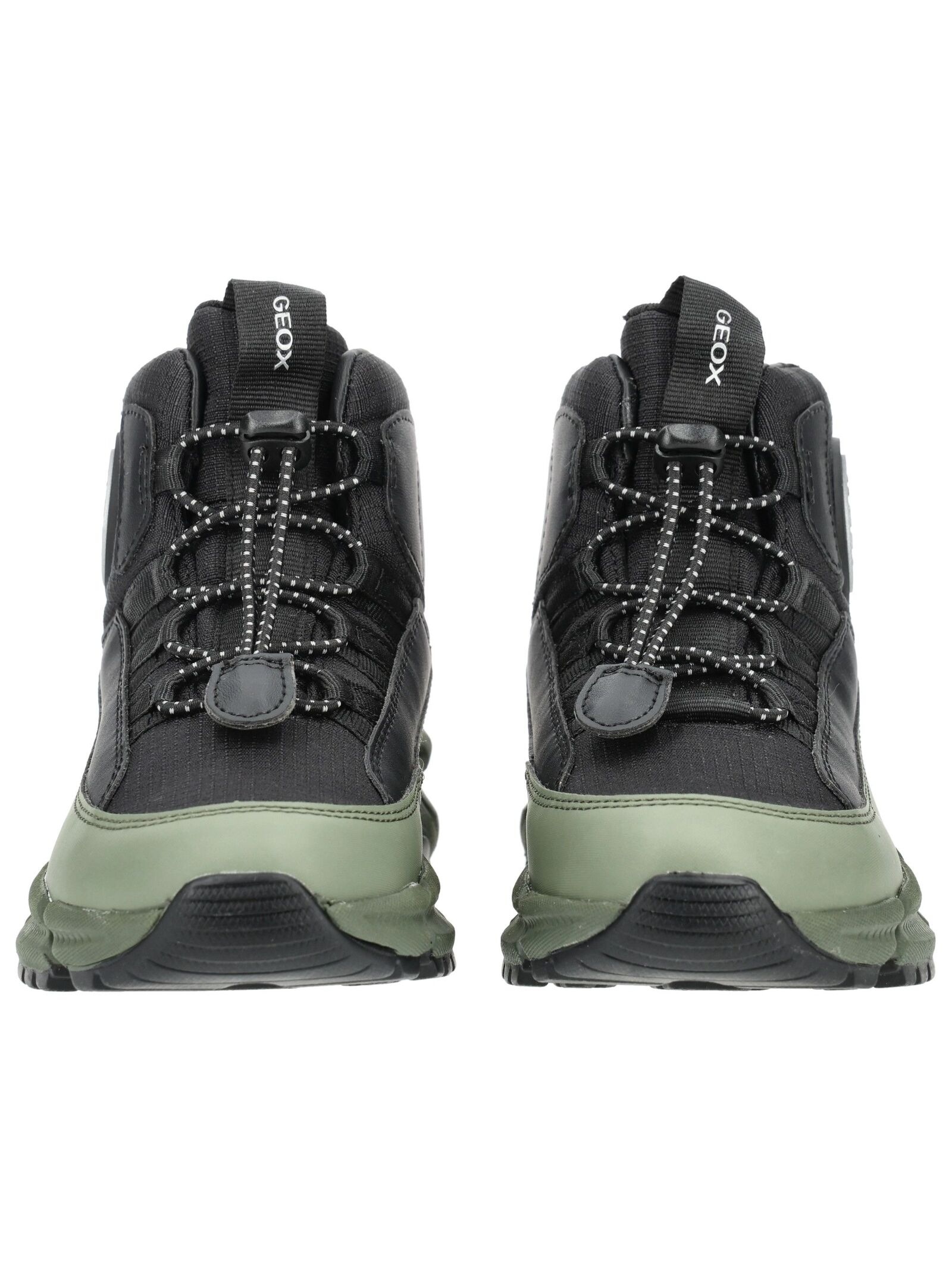 Geox Schnürstiefelette »Geox Stiefelette Lederimitat/Textil«