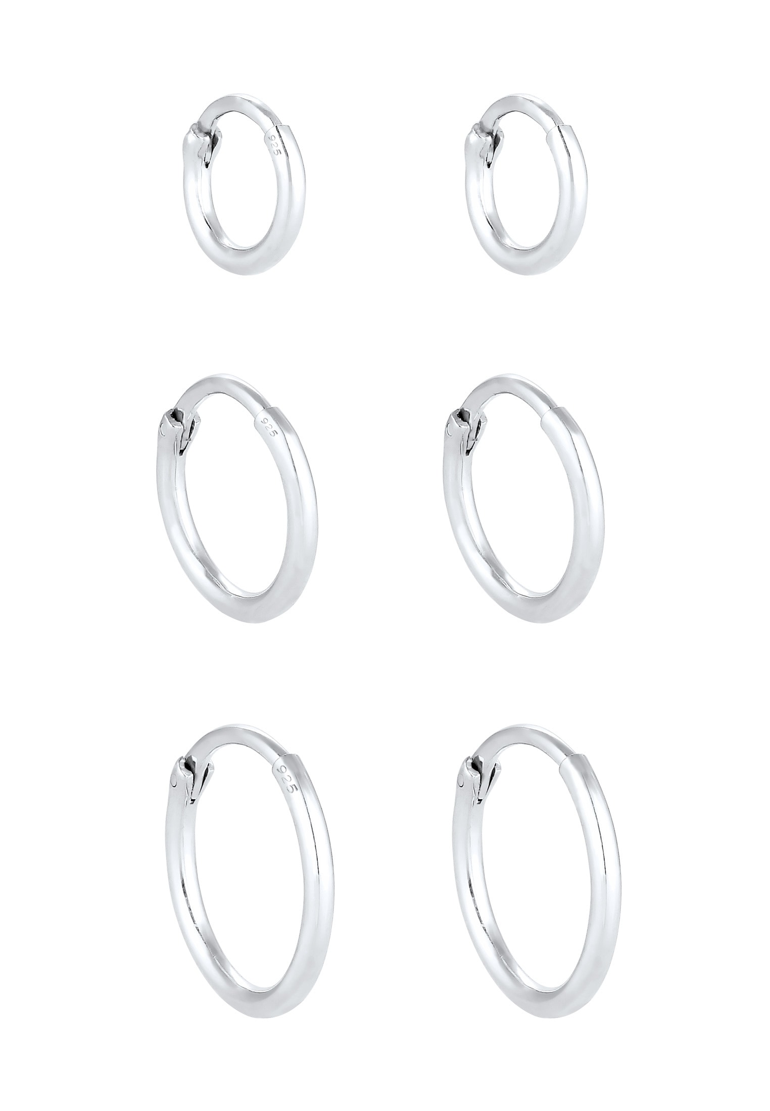 Elli Ohrring-Set »Ohrring Set Trio 925 Sterling Silber«