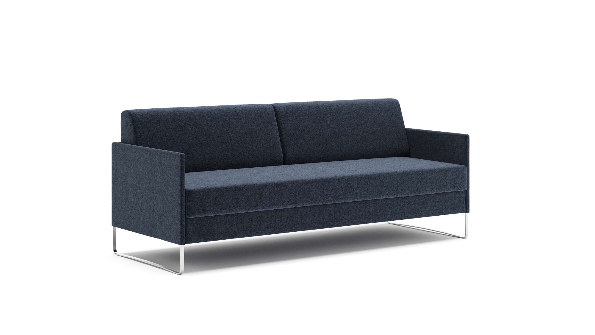 HESTBÆK Schlafsofa "Hestbæk 33 3-Sitzer, Breite 208cm, Komfortsitzhöhe 47cm, Bettfunktion" Umklappbar, Querschläfer, sehr komfortabel, Stauraum