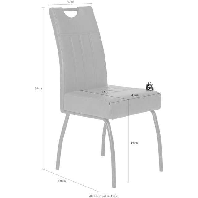 HELA Esszimmerstuhl, als 2er oder 4er Set erhältlich kaufen | BAUR