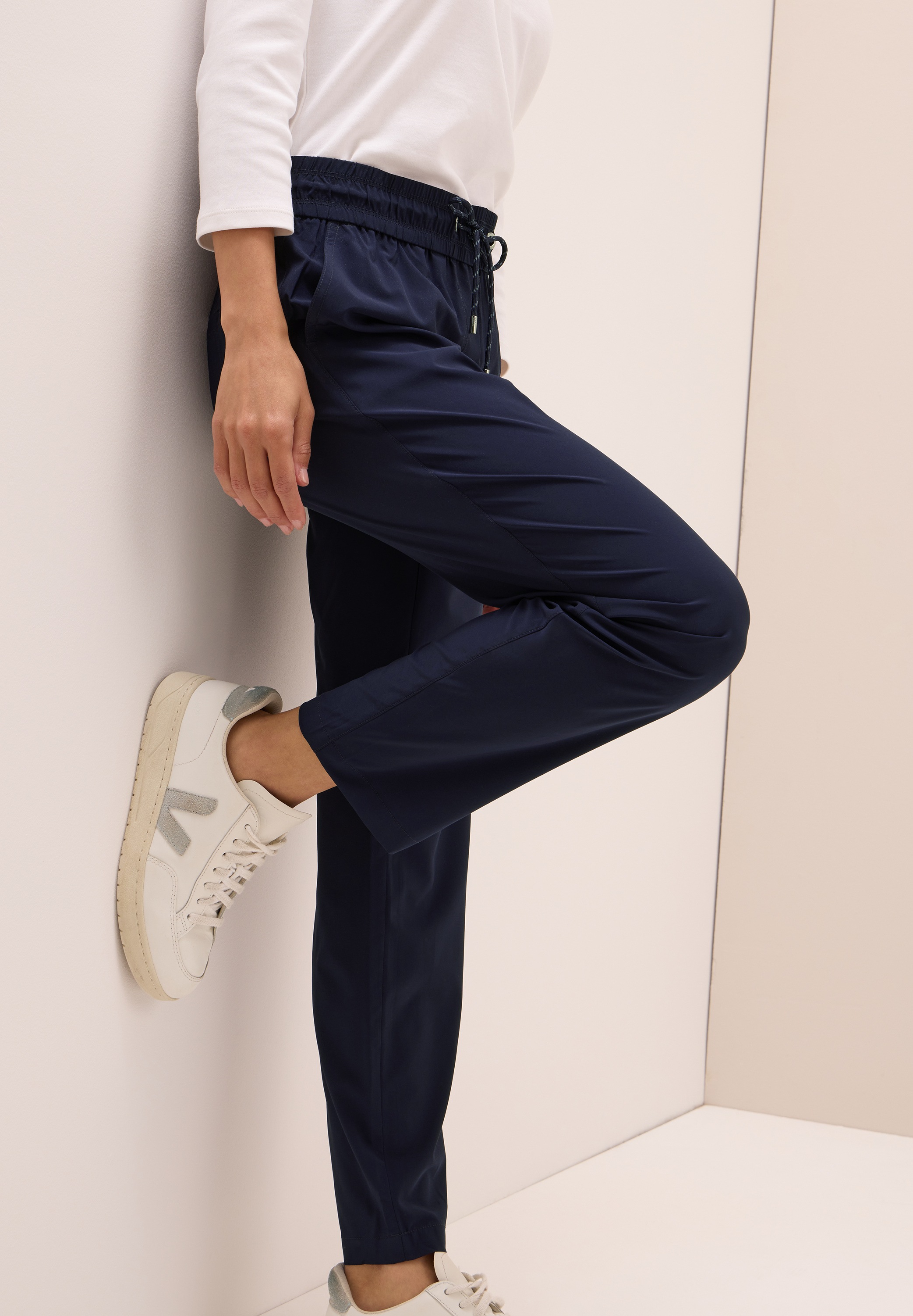 Cecil Stoffhose "Style Tracey Light", mit elastischem Bund und Tunnelzug günstig online kaufen