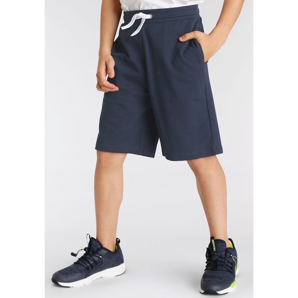 KIDSWORLD Sweatbermudas, (Packung, 2 tlg.)