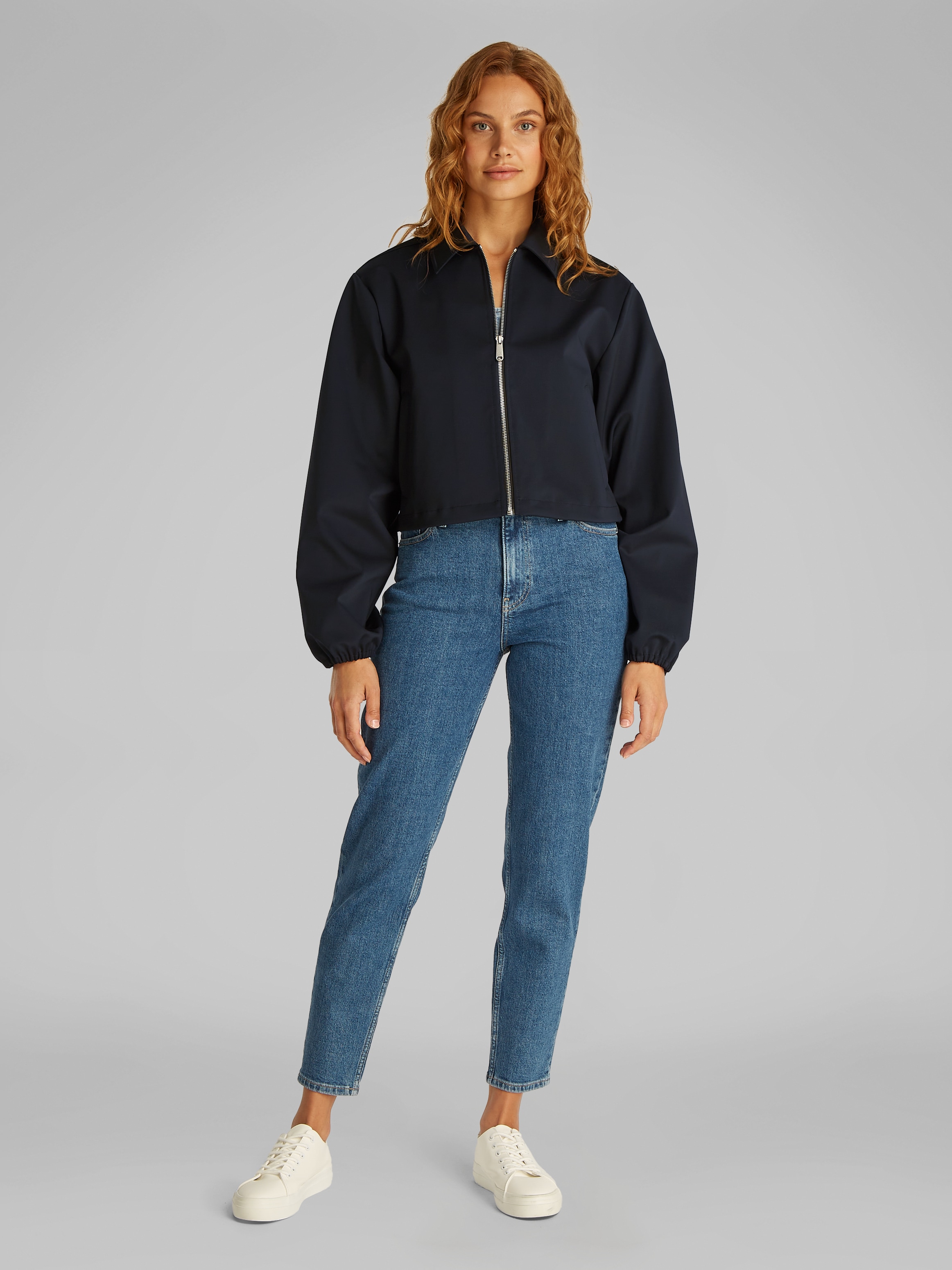 Calvin Klein Jeans Kurzjacke »TECH ZIP THROUGH SHORT JACKET«, im schlichten Design