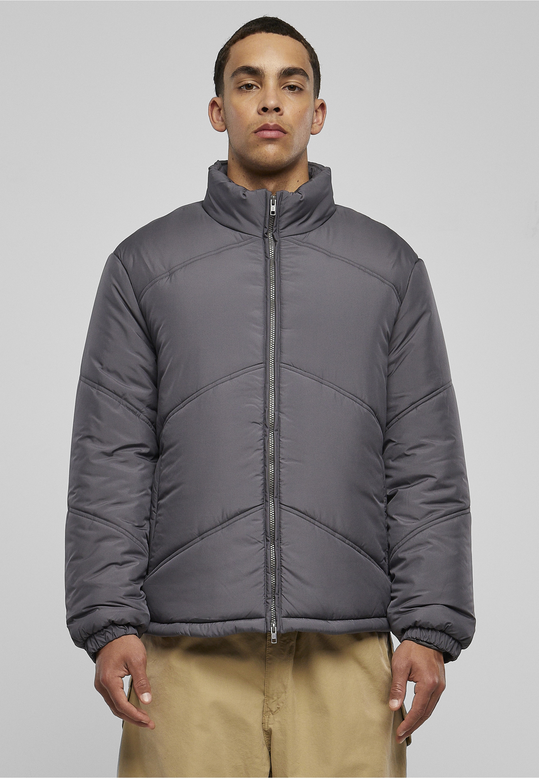 URBAN CLASSICS Allwetterjacke »Urban Classics Herren Arrow Puffer Jacket« 1 Stk. tlg. ohne Kapuze