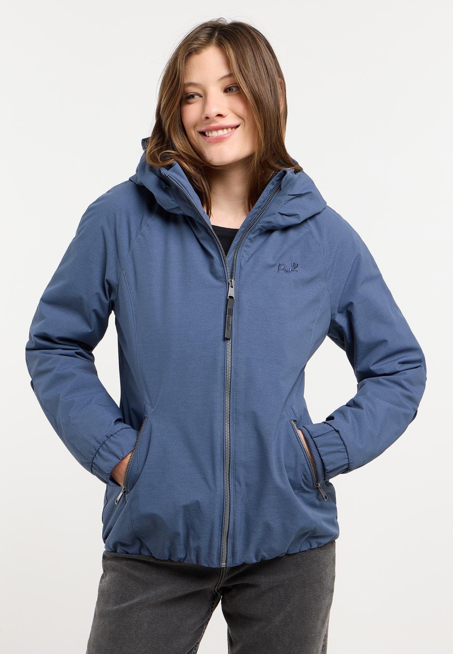 Ragwear, Damen, Winterjacken, Dizzie Warm, Blau, (M) - Bild 3