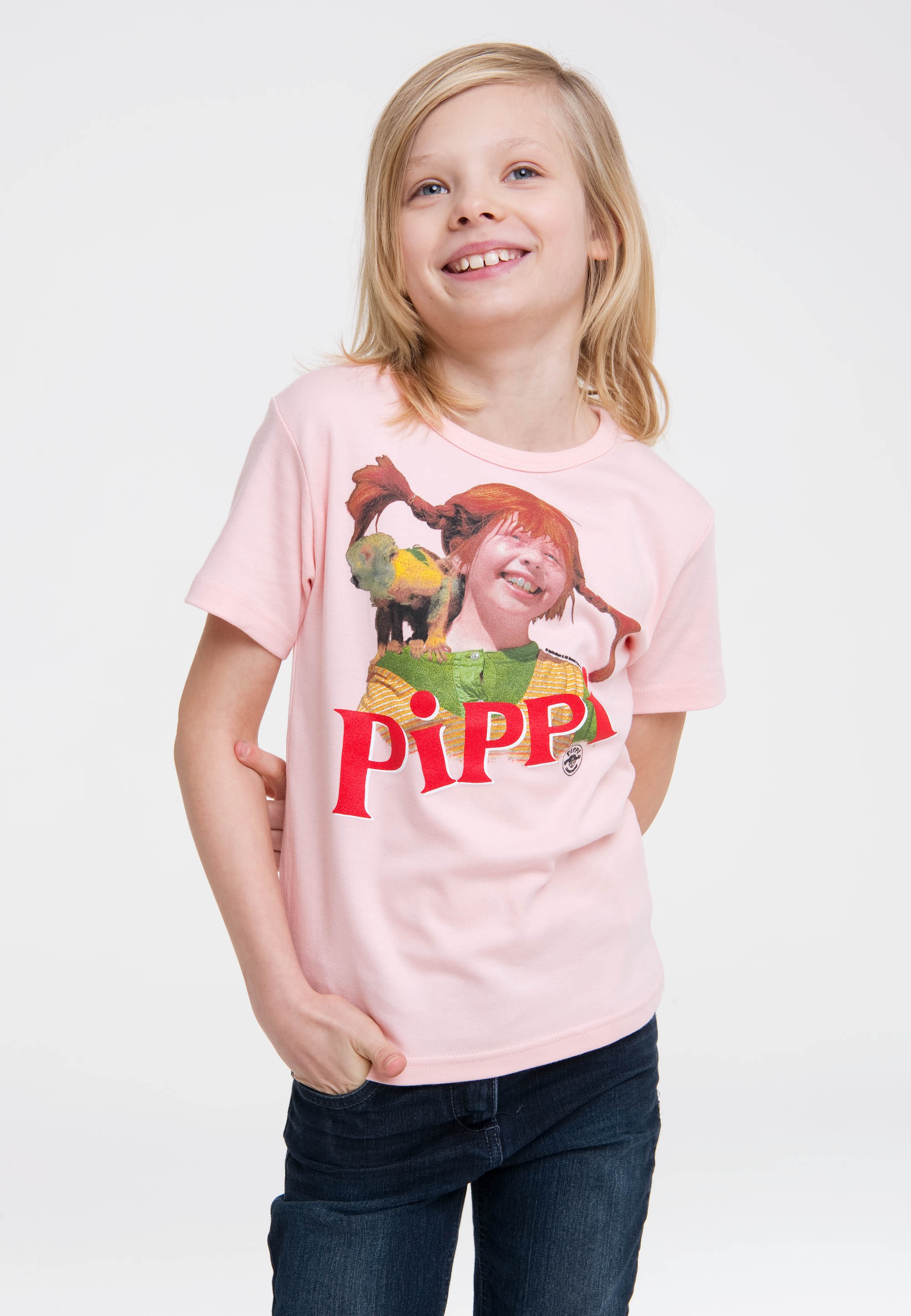 Logoshirt Marškinėliai »Pippi Langstrumpf & Herr...